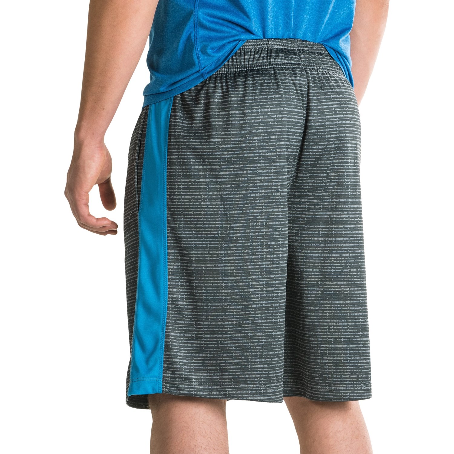 Layer 8 Heathered Training Shorts (For Men)