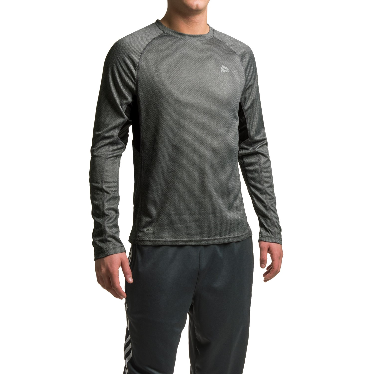 RBX Jacquard Mesh T-Shirt - Crew Neck, Long Sleeve (For Men)