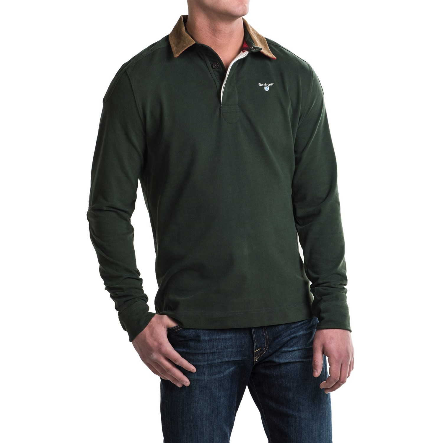 Barbour Eagle Rugby Shirt - Long Sleeve (For Men)