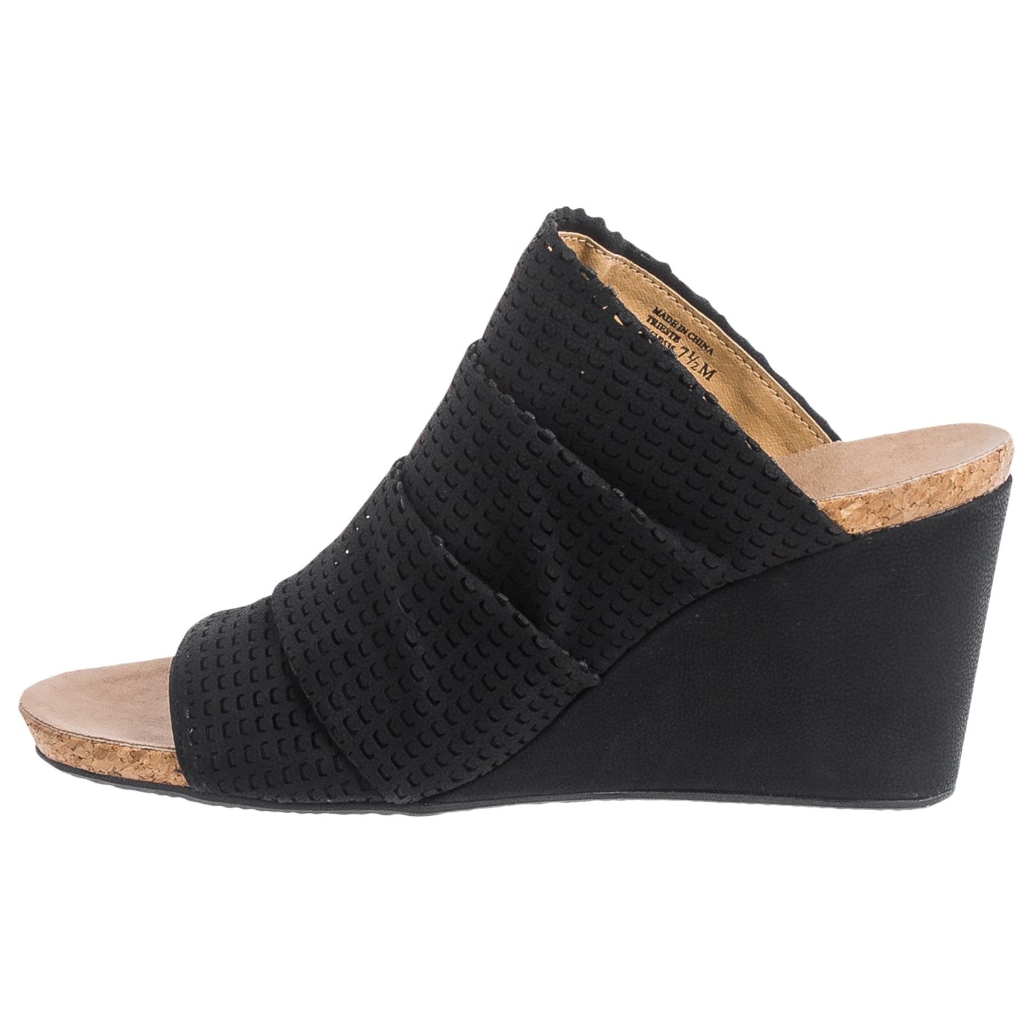 Adrienne Vittadini Trieste Wedge Sandals - Suede (For Women)