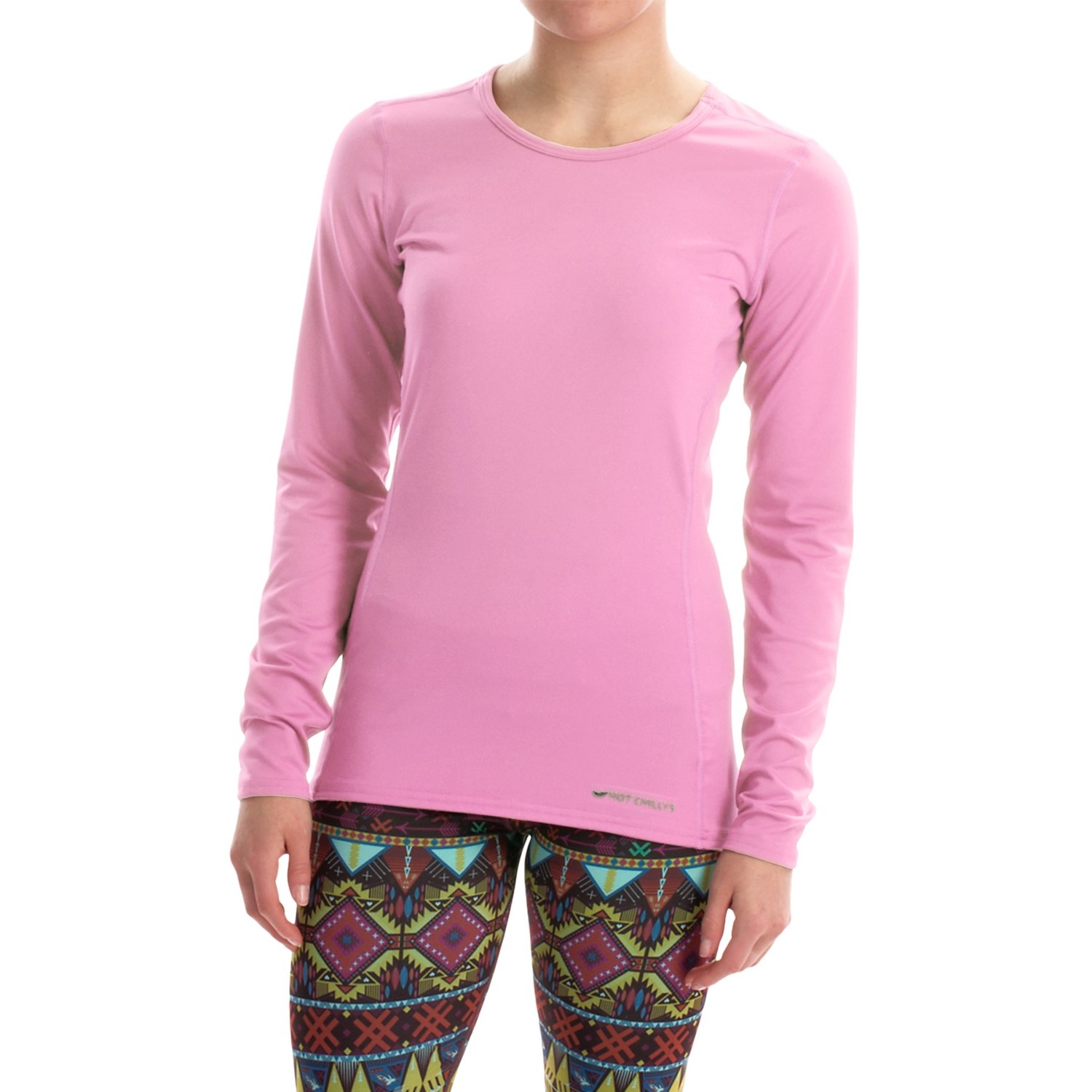 Hot Chillys Micro-Elite Chamois Base Layer Top - UPF 30+, Long Sleeve (For Women)