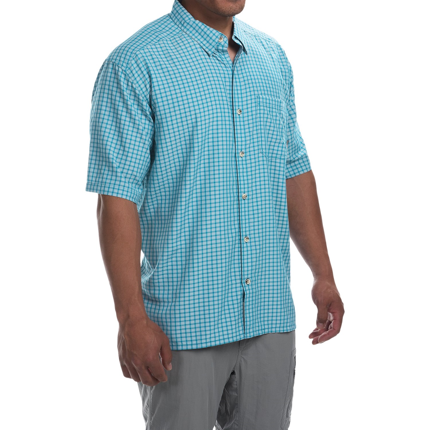 Simms Morada Shirt - UPF 30+, Button Down, Short Sleeve (For Men)