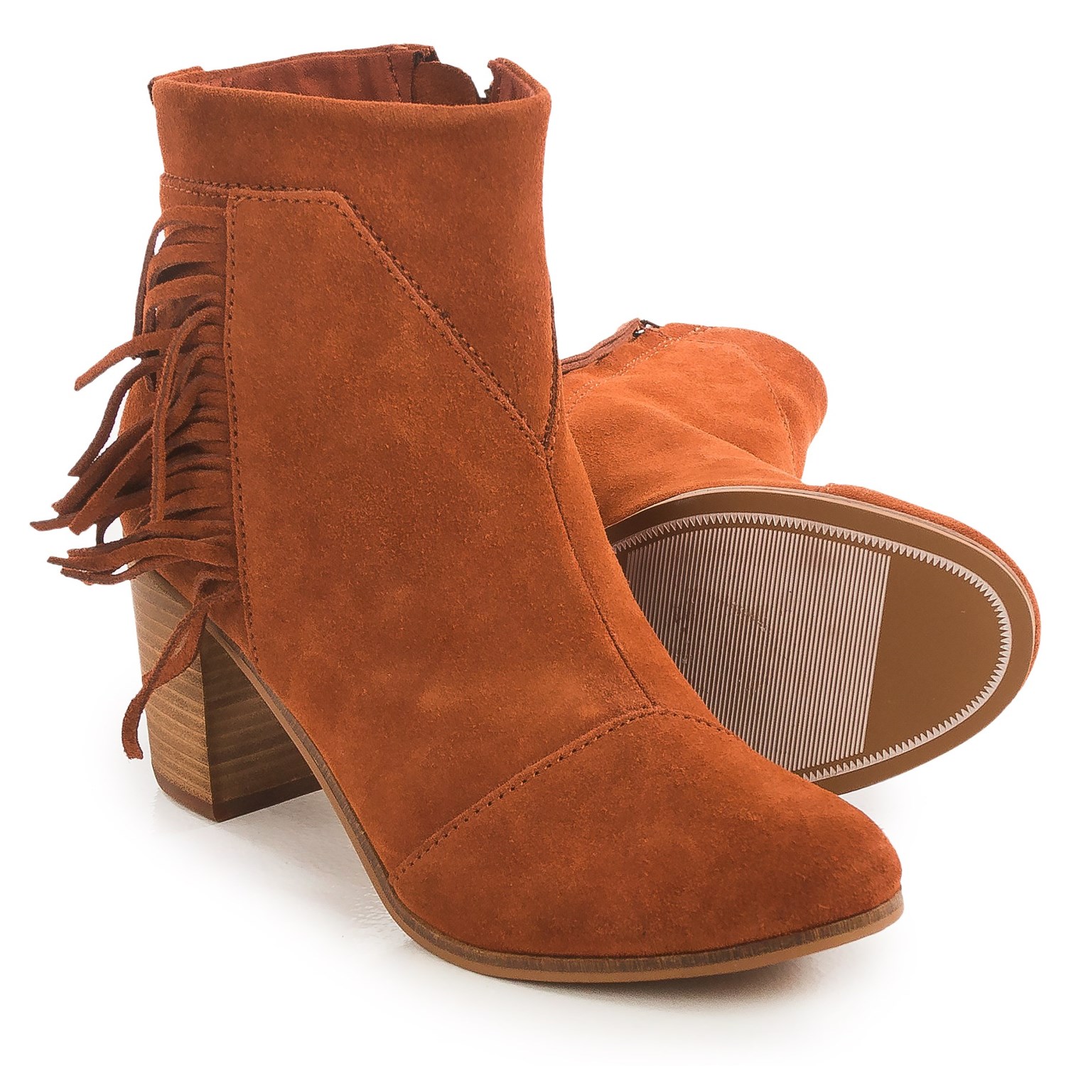 TOMS Lunata Ankle Boots - Suede (For Women)