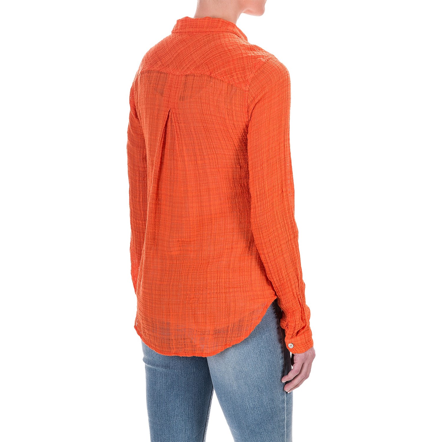 dylan One-Pocket Shirt - Cotton-Rayon, Long Sleeve (For Women)