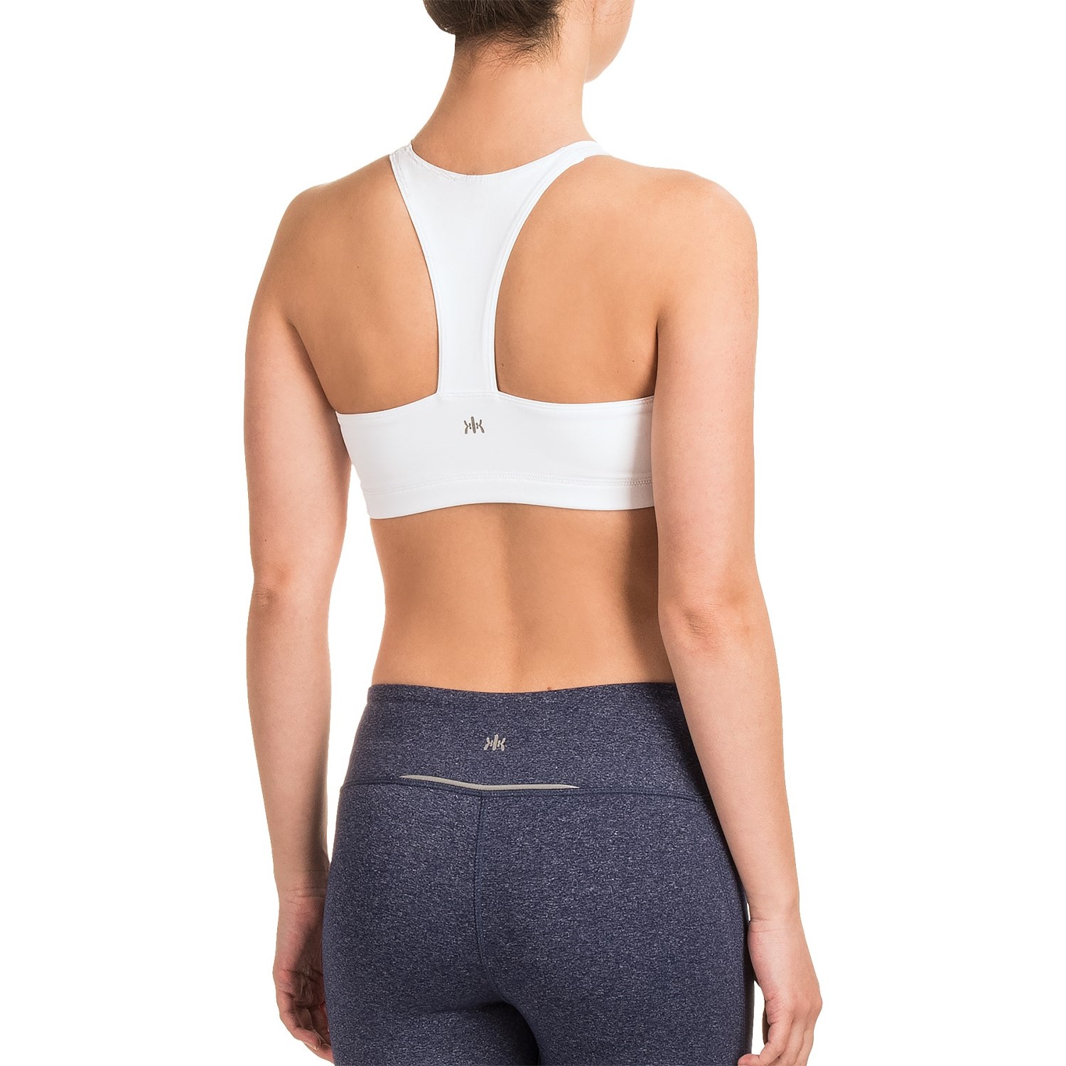 Kyodan High-Neck Strappy Sports Bra - Medium Impact, Racerback, Removable Cups (For Women)