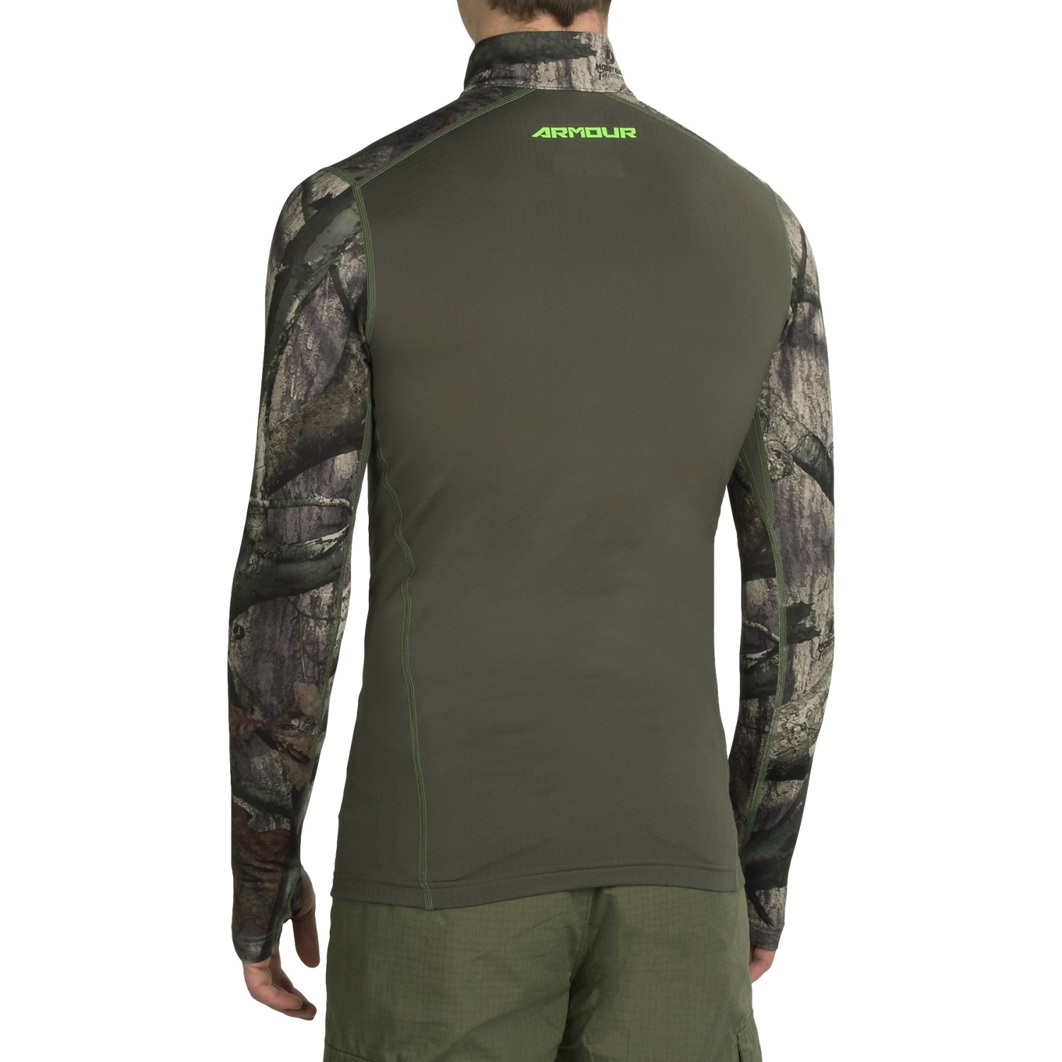 Under Armour ColdGear® Infrared Armour Scent Control Shirt - Zip Neck, Long Sleeve (For Men)