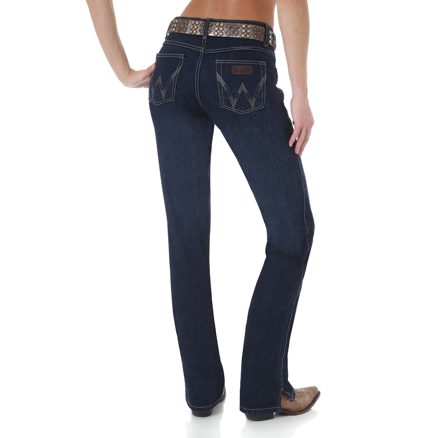 Wrangler Cash Ultimate Riding Jeans - Notched Bootcut (For Women)