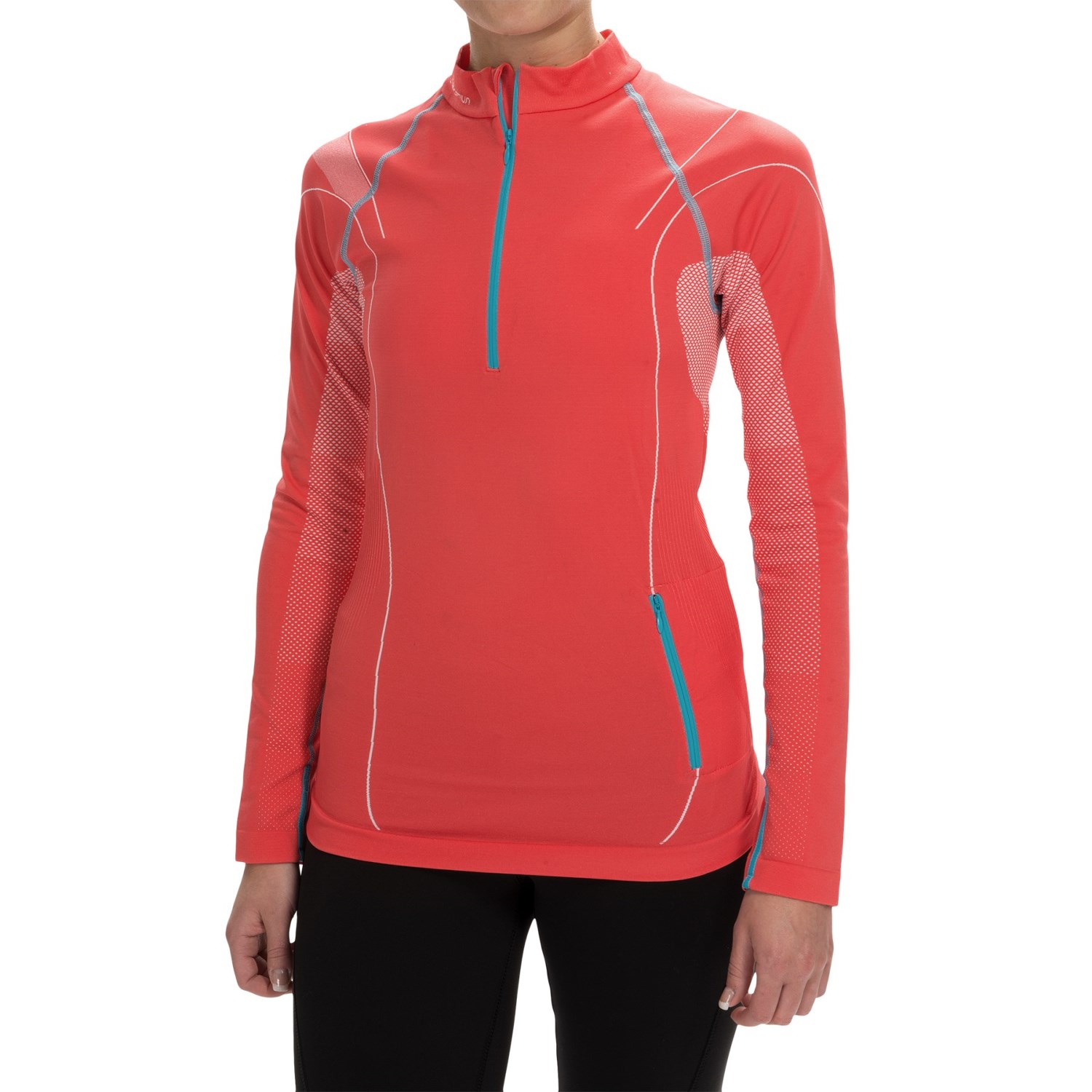 La Sportiva Venus Base Layer Top - Zip Neck, Long Sleeve (For Women)