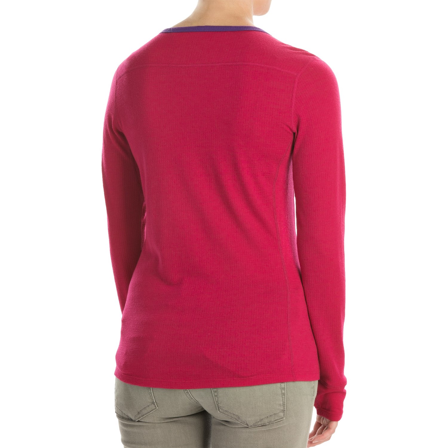 Icebreaker Terra Henley Shirt - UPF 20+, Merino Wool, Long Sleeve (For Women)