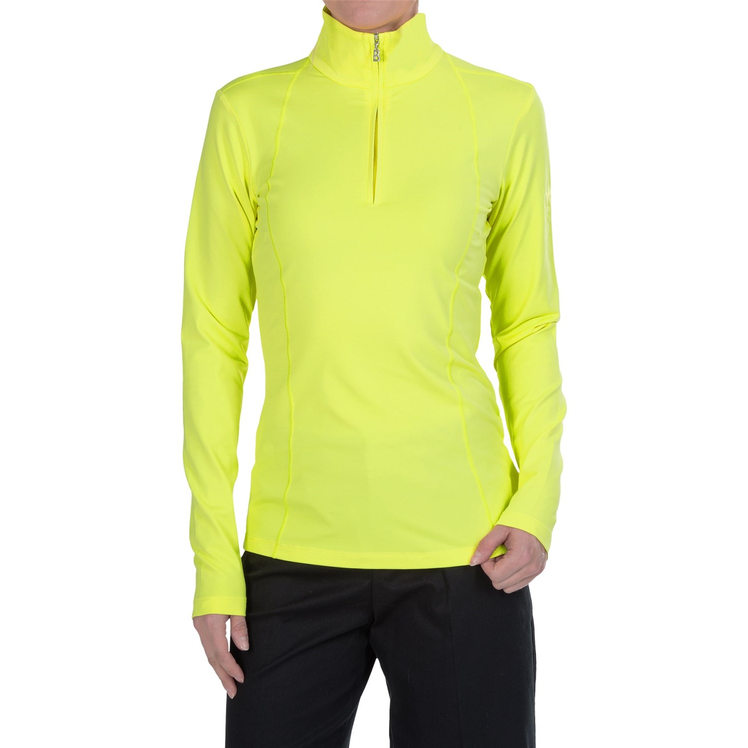 Bogner Marna Jersey Shirt - Zip Neck, Long Sleeve (For Women)