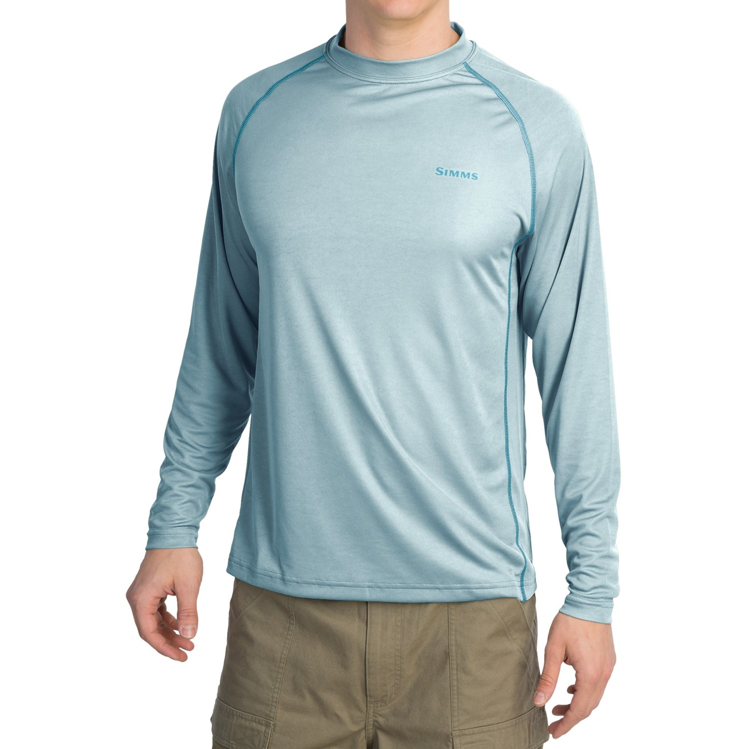 Simms Solarflex Crew Shirt - UPF 50+, Long Sleeve (For Men)