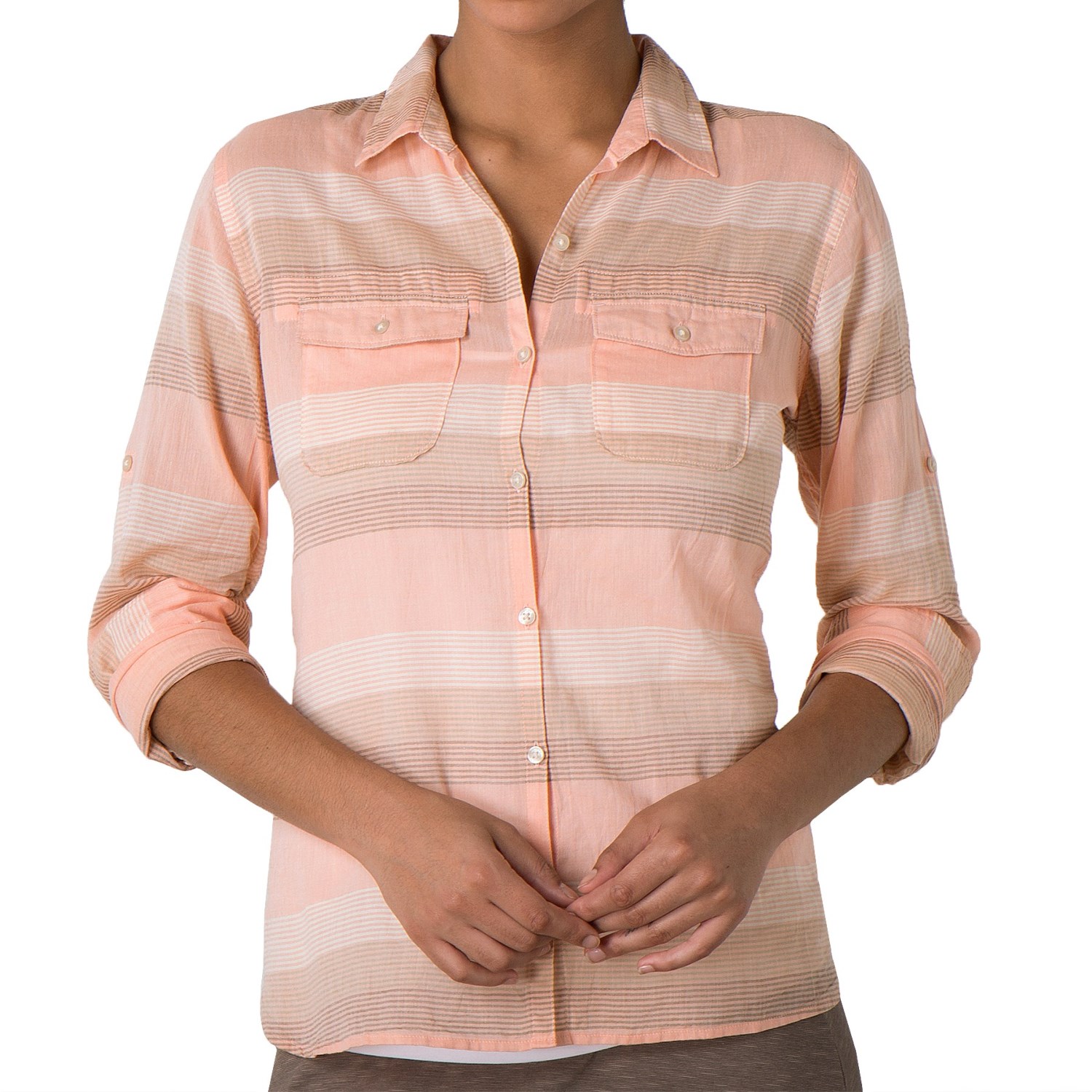 Toad&Co Airbrush Button-Front Shirt - Organic Cotton, Long Sleeve (For Women)