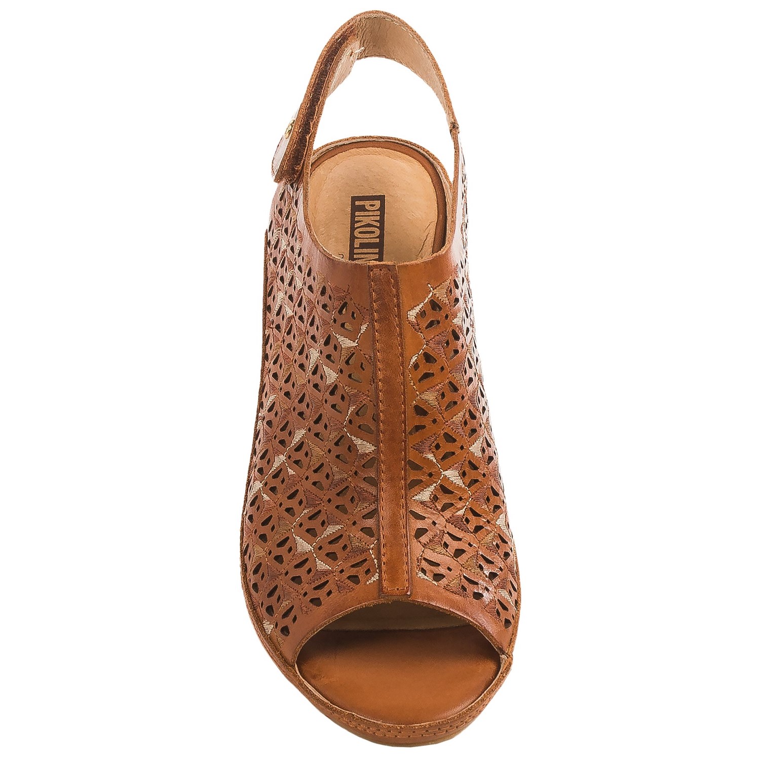 Pikolinos Capri Perforated Wedge Sandals - Leather (For Women)