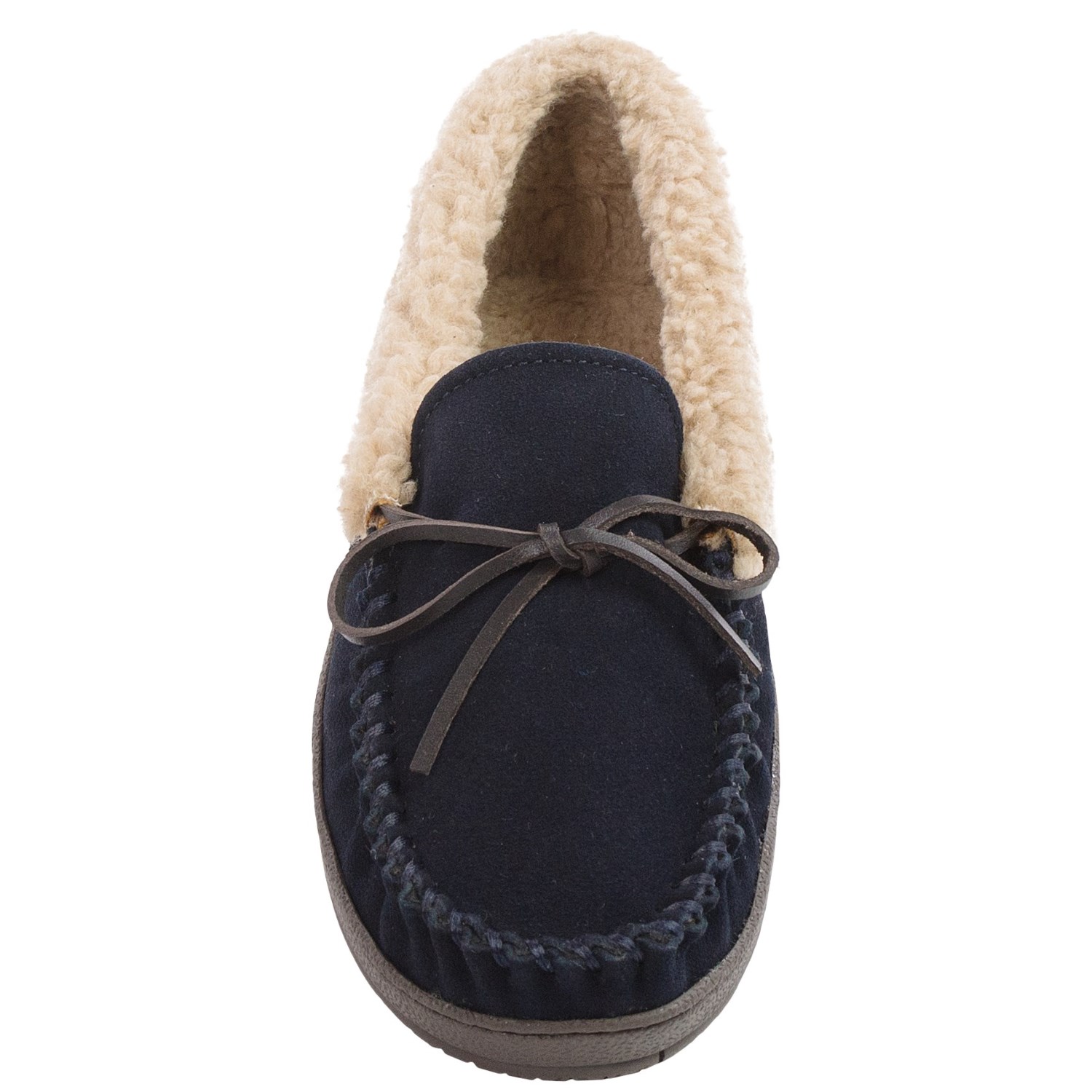 Clarks Suede Moccasins - Fleece Lined (For Men)