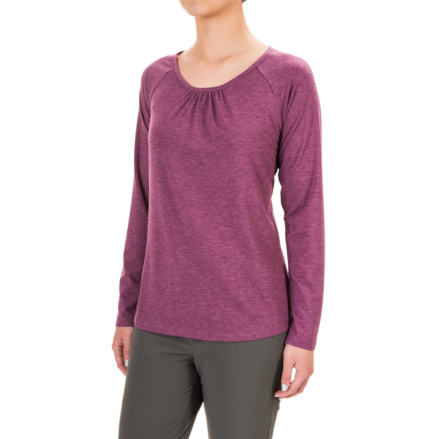 Royal Robbins Essential TENCEL® Shirt - UPF 50+, Scoop Neck, Long Sleeve (For Women)