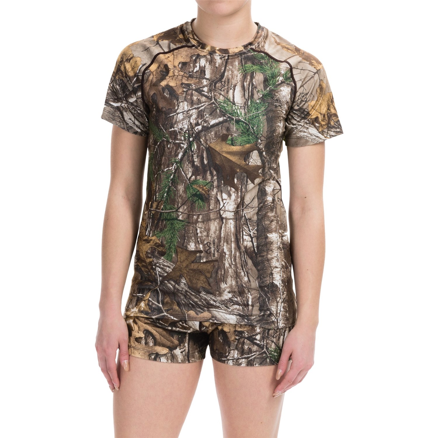 Terramar Camo Essentials Stalker T-Shirt - Short Sleeve (For Women)