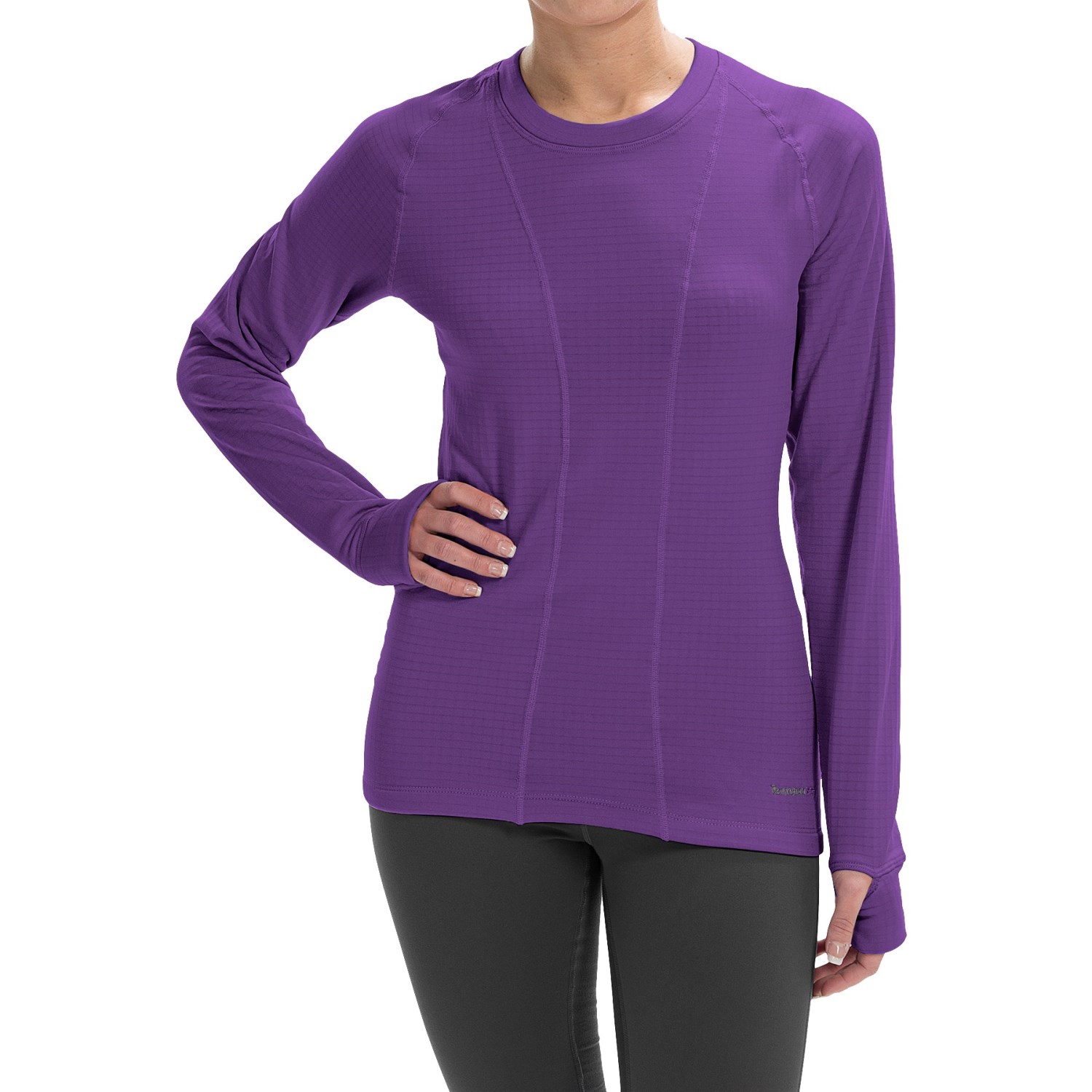 Terramar Ecolator Scoop Fleece Base Layer Top - UPF 50+, Long Sleeve (For Women)