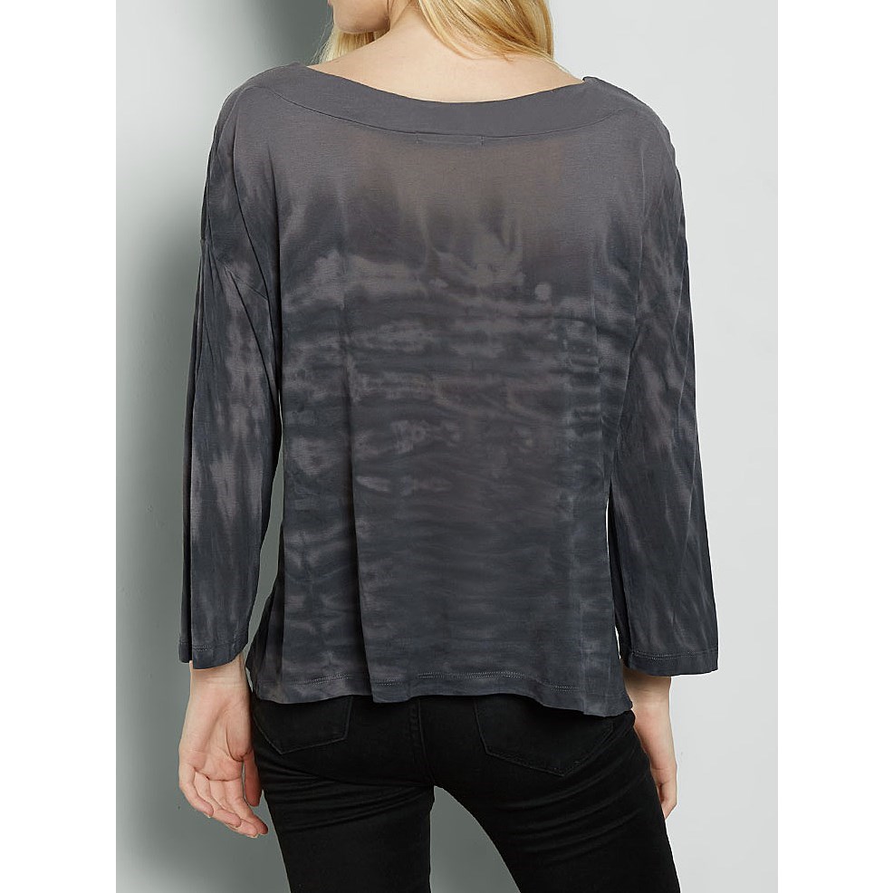 Threads 4 Thought Reni Dip-Dyed Shirt - Boat Neck, Long Sleeve (For Women)