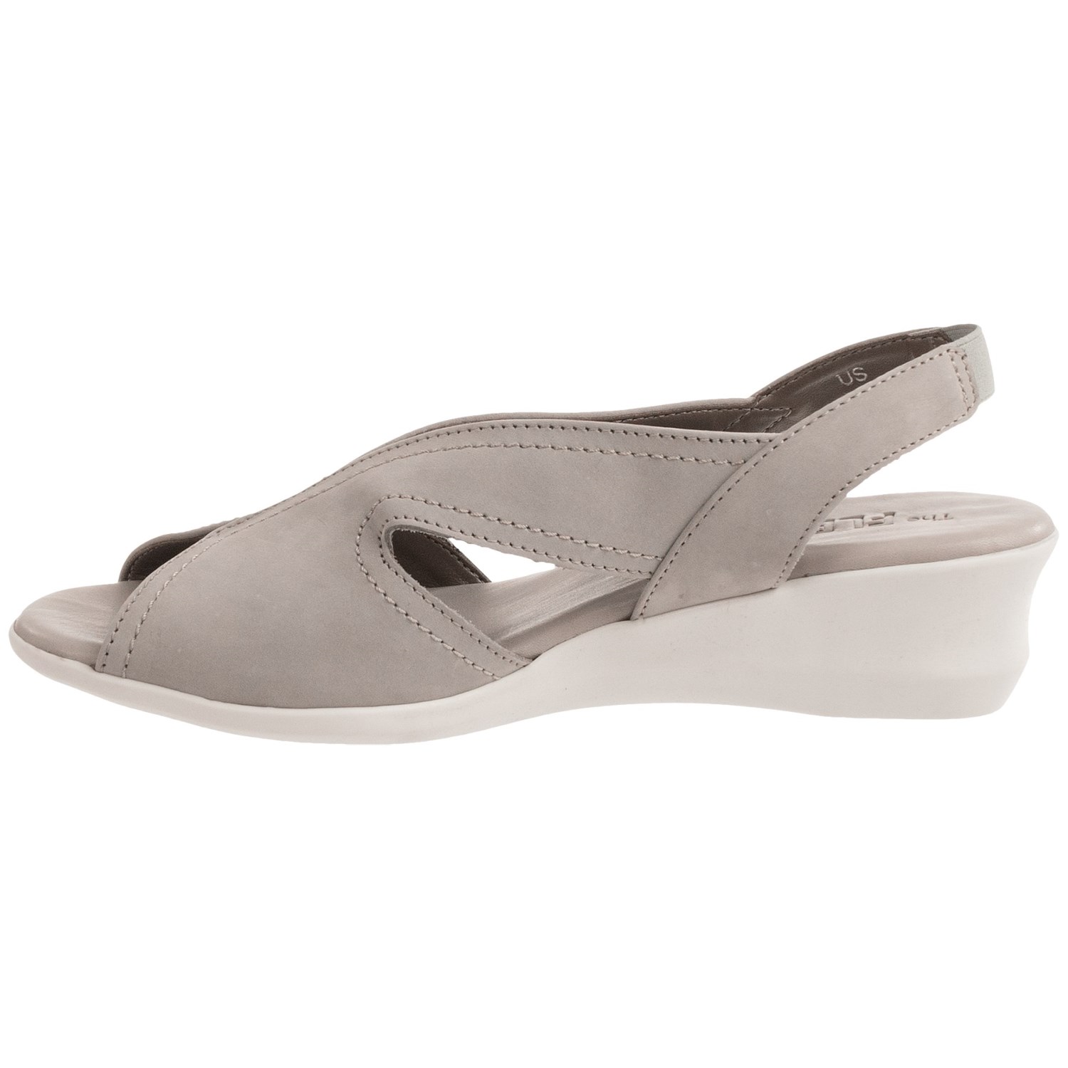 The Flexx Charlee Sling-Back Shoes - Nubuck, Wedge Heel (For Women)