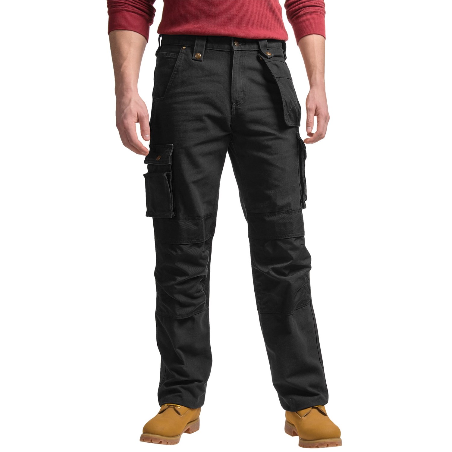 Carhartt Washed Duck Double-Front Work Pants - Factory Seconds (For Men)