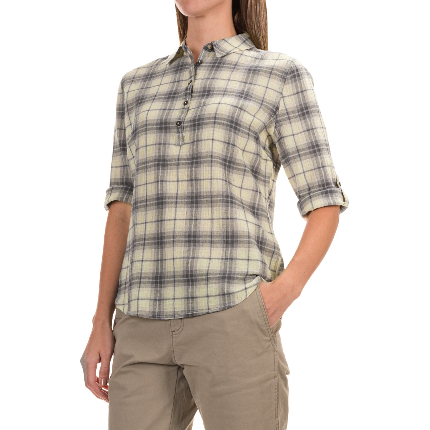 Royal Robbins Oasis Plaid Shirt - 3/4 Sleeve (For Women)