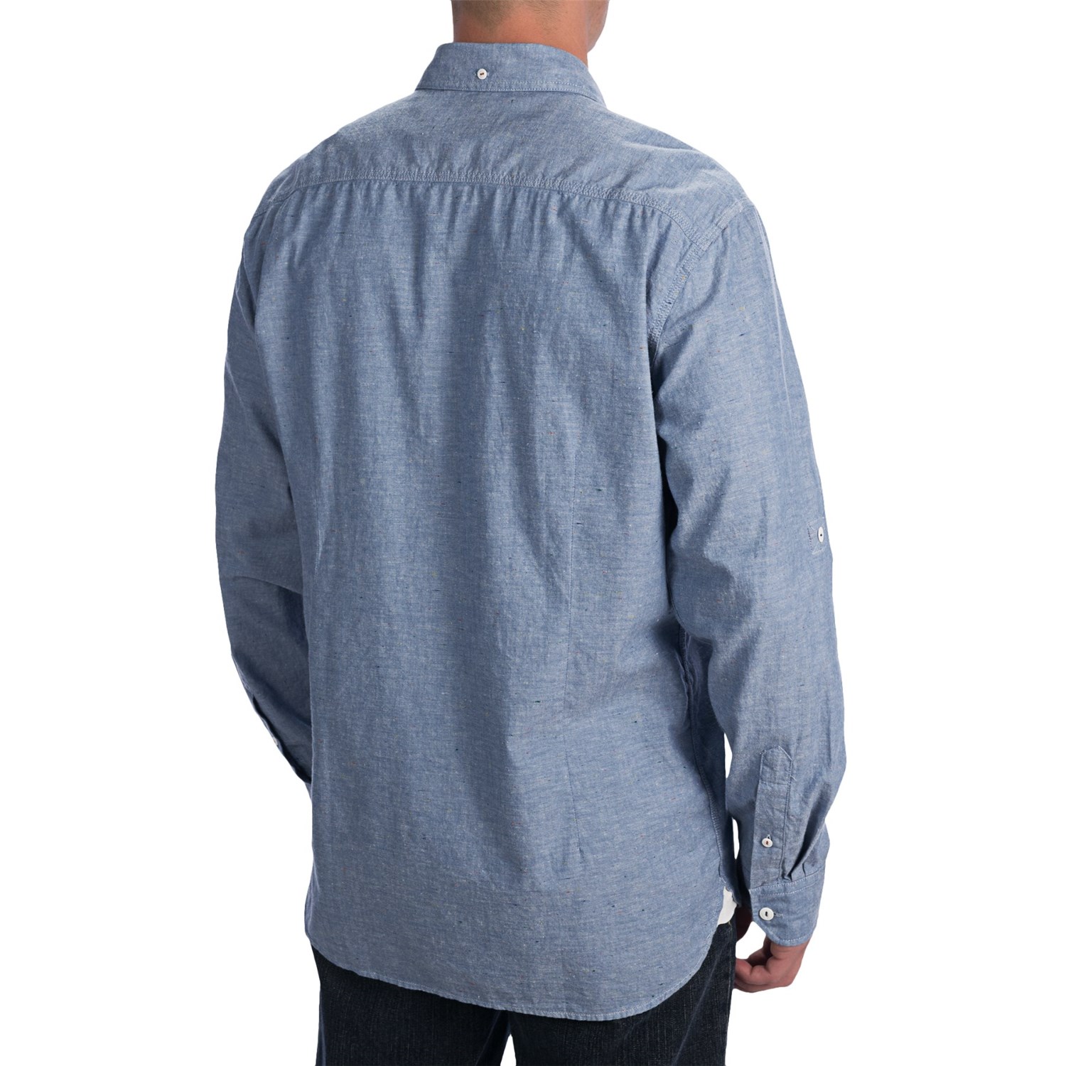 Agave Denim Craftsman Neps Chambray Work Shirt - Long Sleeve (For Men)