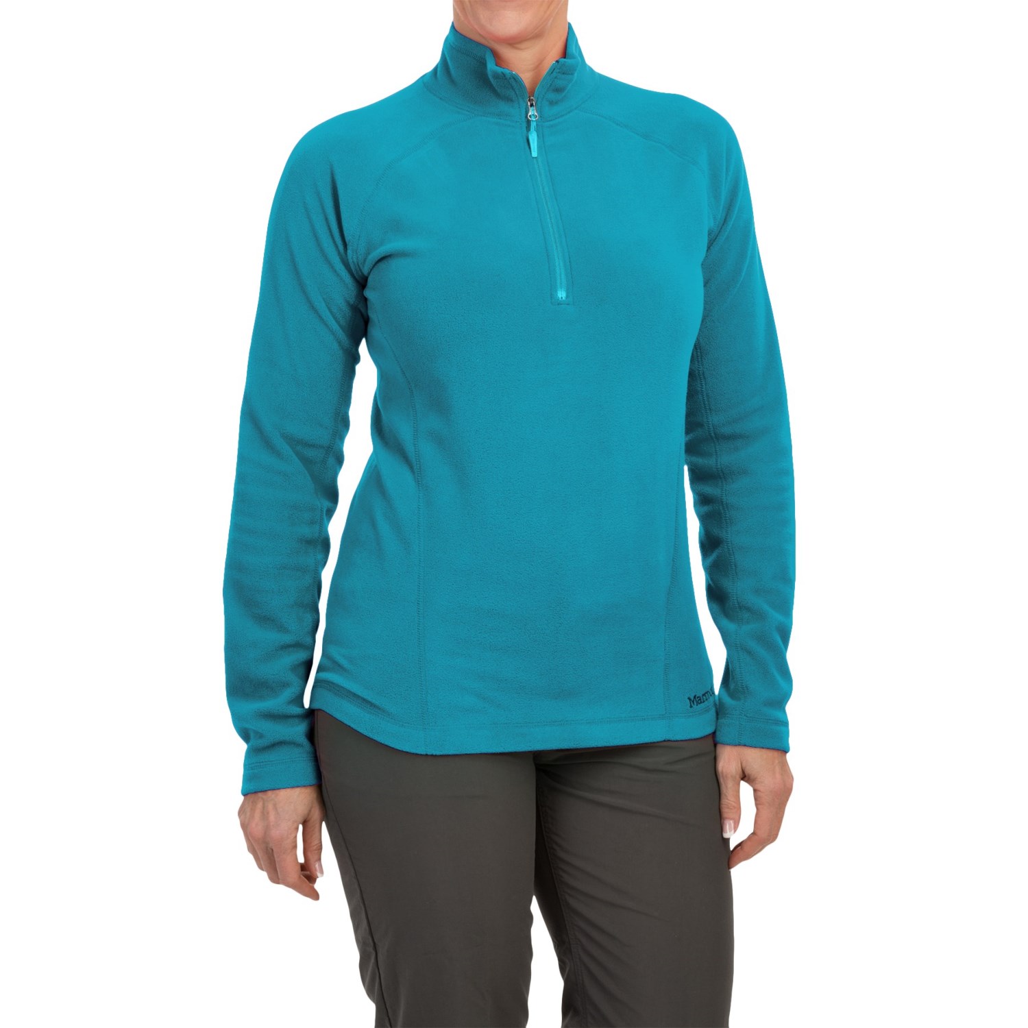 Marmot Rocklin Fleece Shirt - Zip Neck, Long Sleeve (For Women)