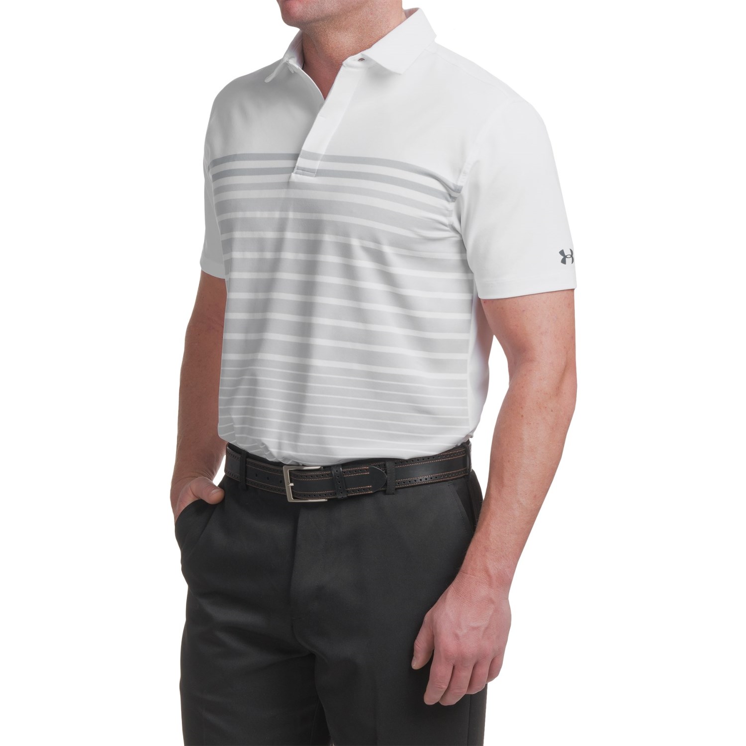 Under Armour coldblack® Groove Polo Shirt - UPF 30+, Short Sleeve (For Men)