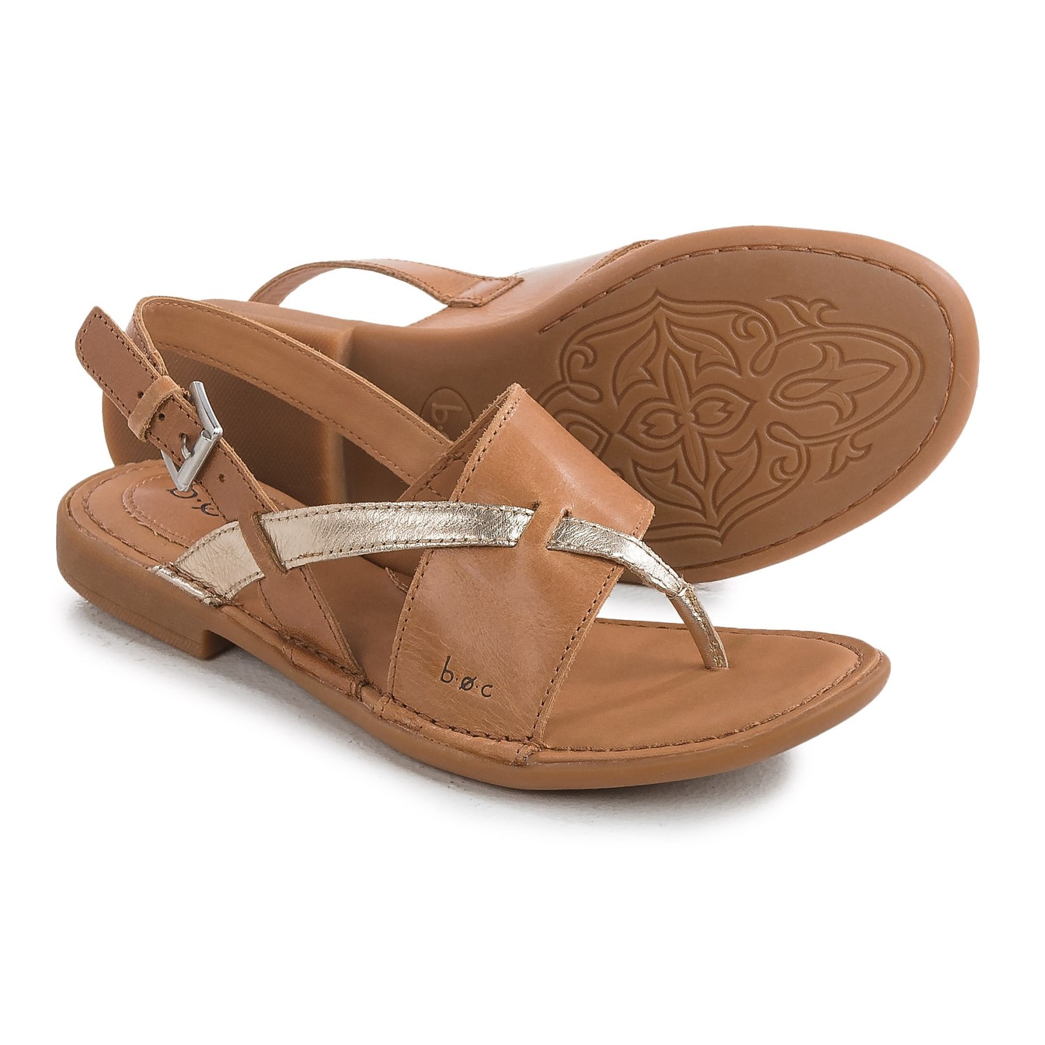 b.o.c. Lowery Thong Sandals - Leather (For Women)