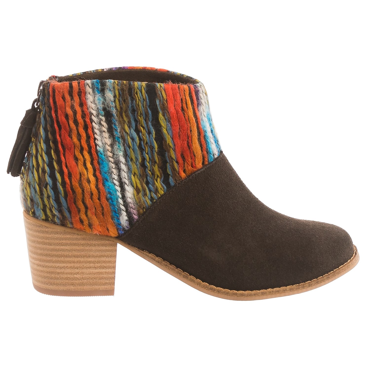 TOMS Leila Multi-Textile Ankle Boots (For Women)