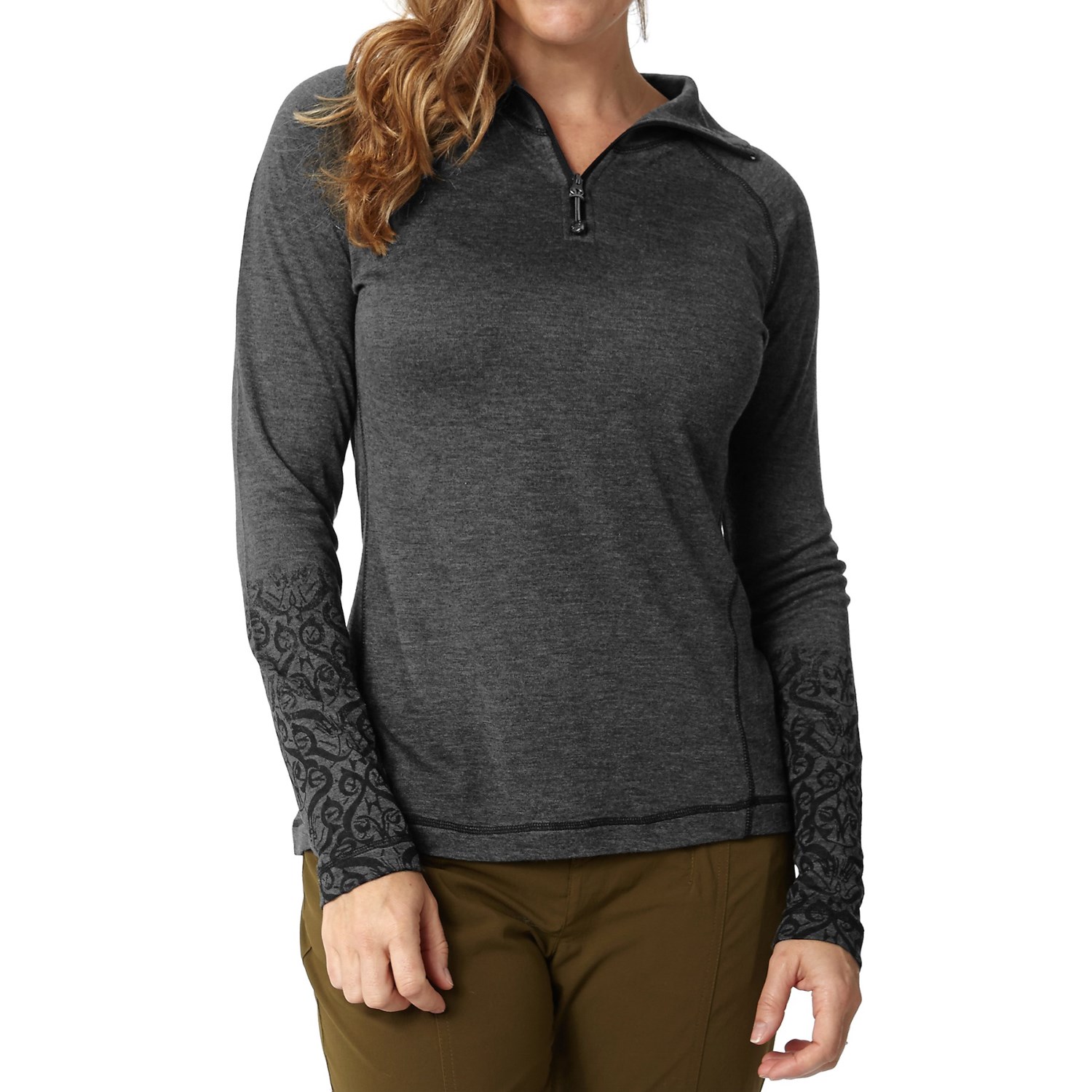 Royal Robbins Mission Knit Shirt - Zip Neck, Long Sleeve (For Women)