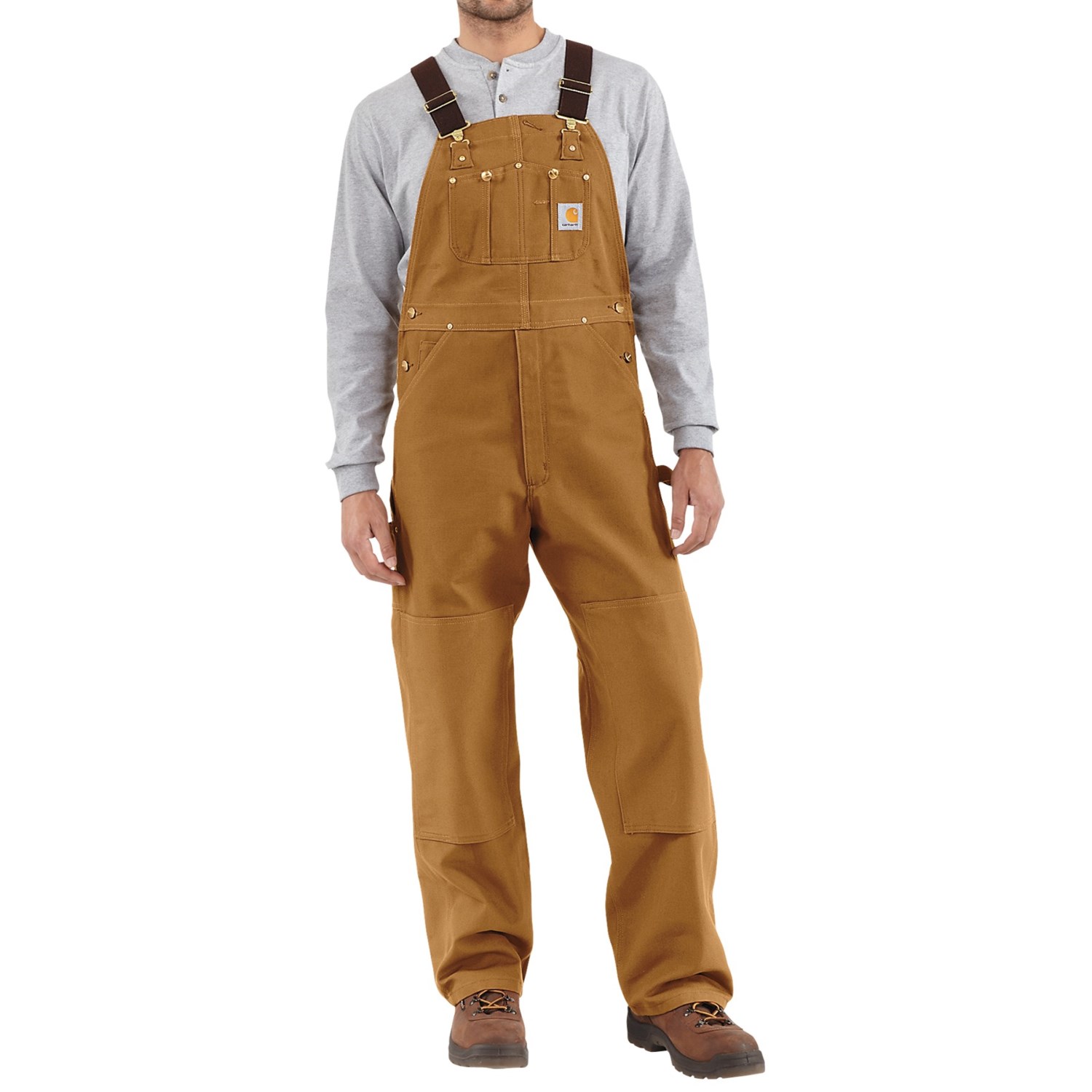 Carhartt Duck Bib Overalls - Factory Seconds (For Men)