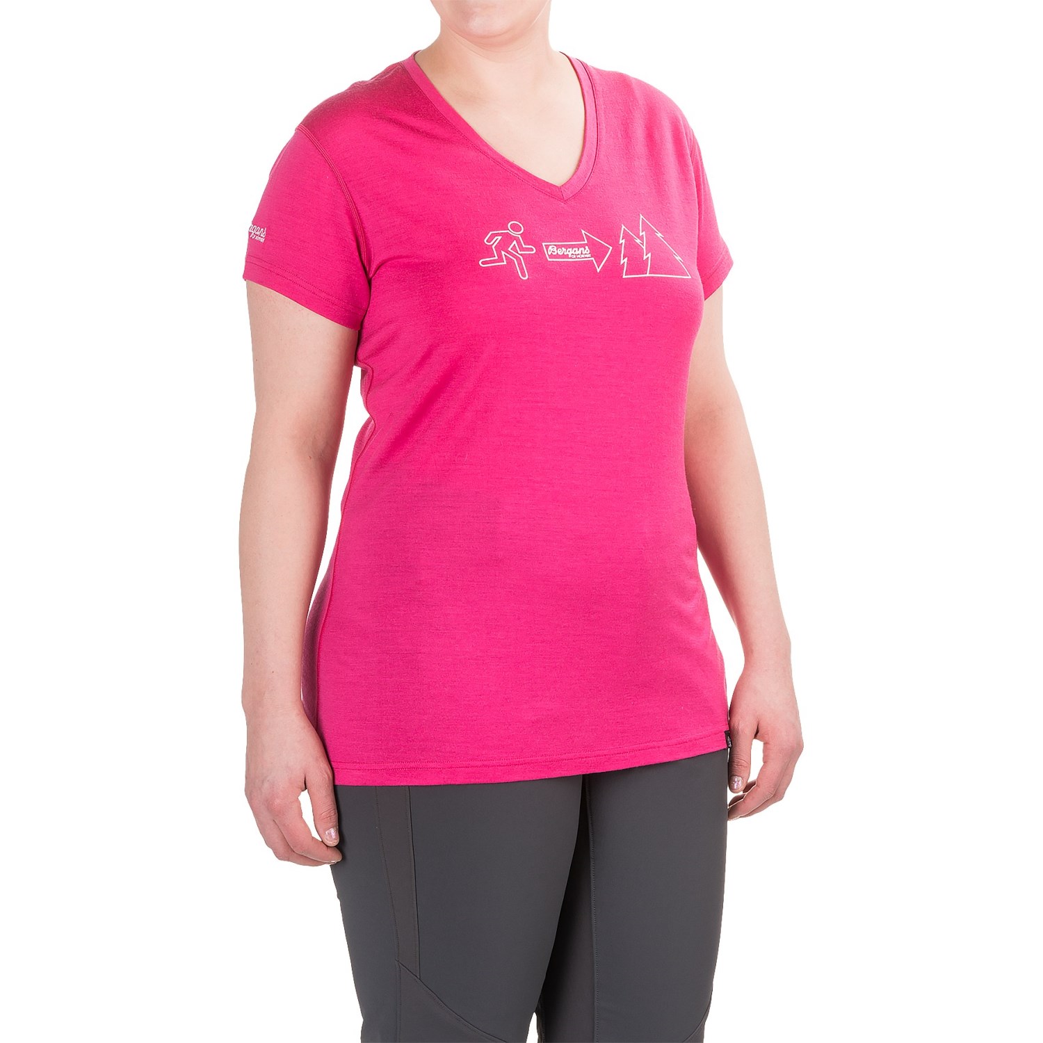 Bergans of Norway Exit Merino Wool T-Shirt - Crew Neck, Short Sleeve (For Women)