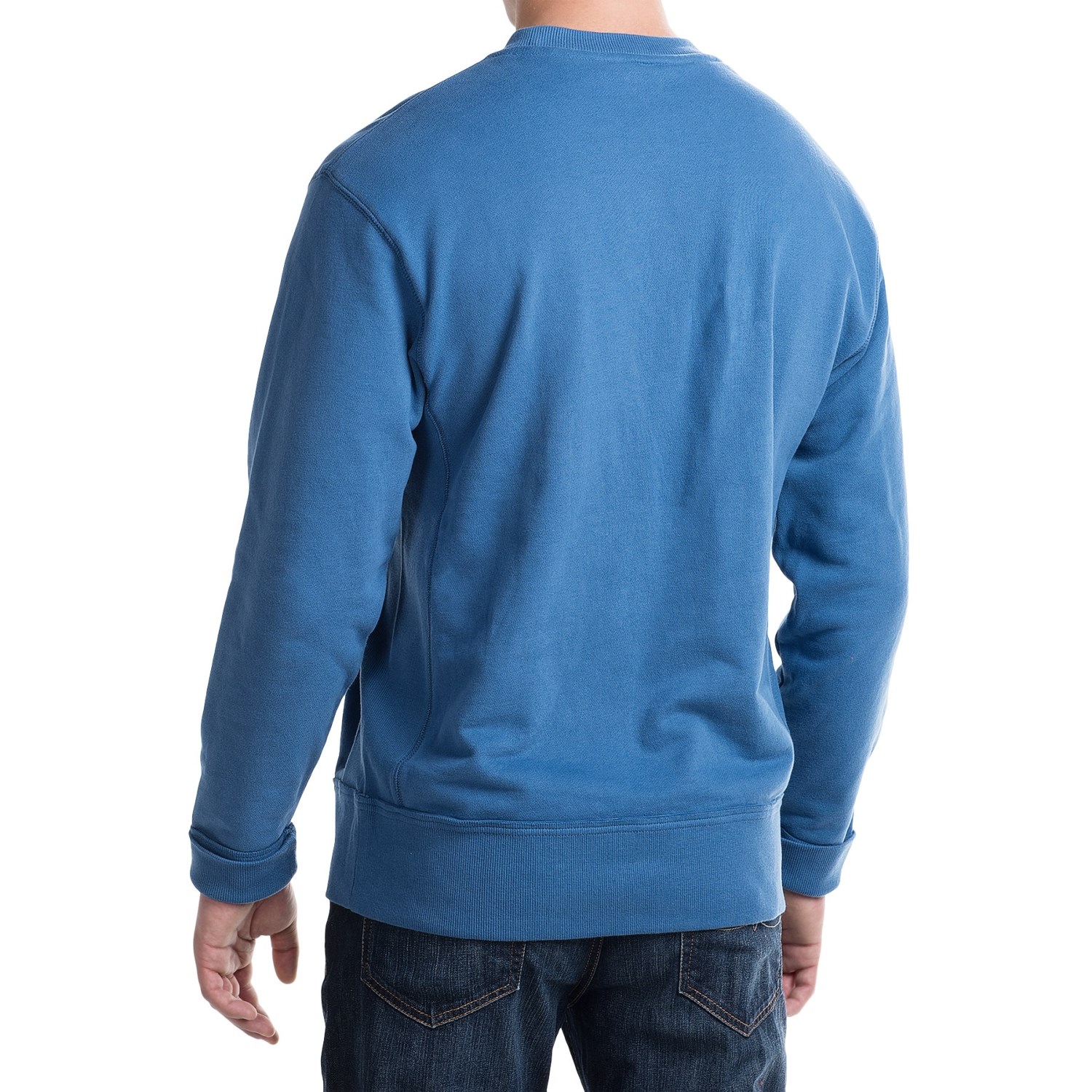 Crew Neck Sweatshirt - Cotton (For Men)