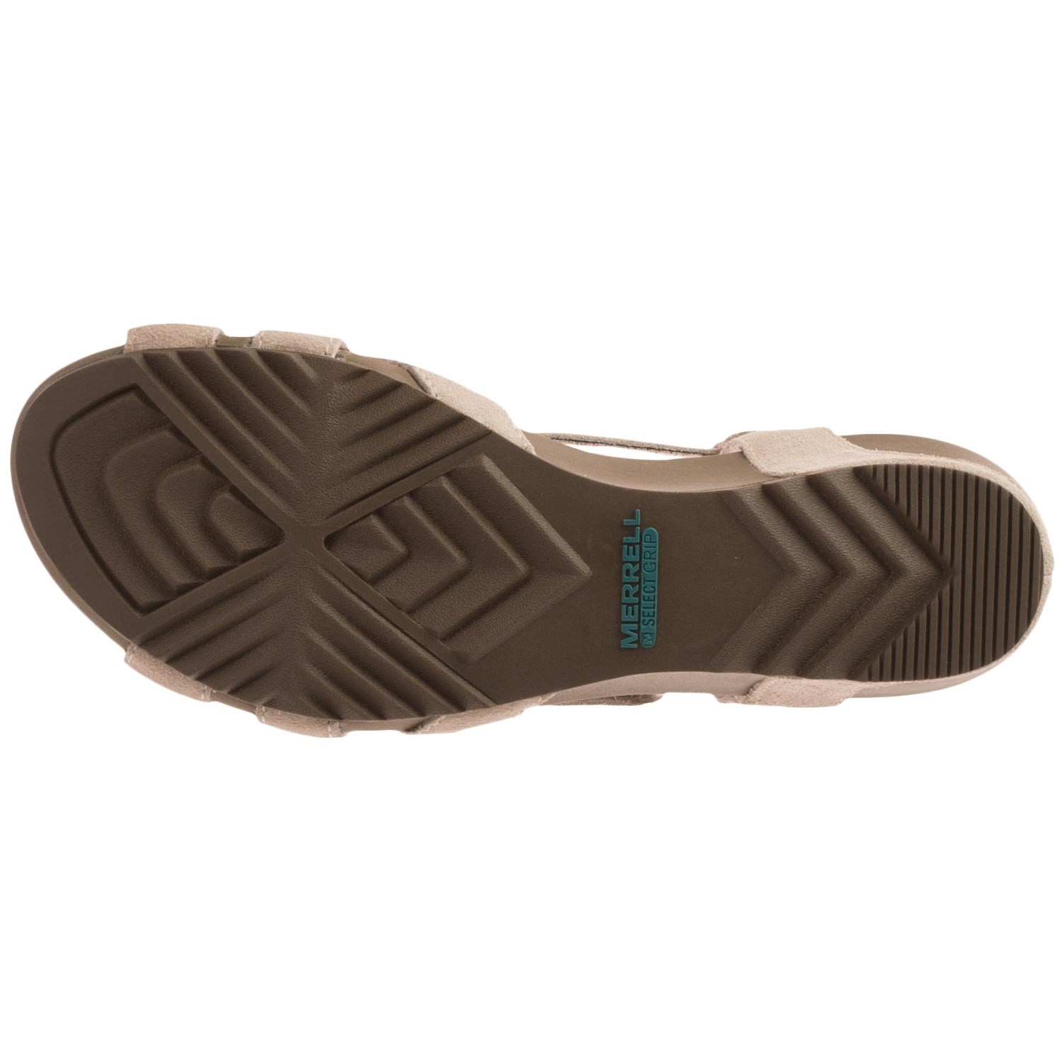 Merrell Revalli Cross Sandals - Suede, Wedge Heel (For Women)