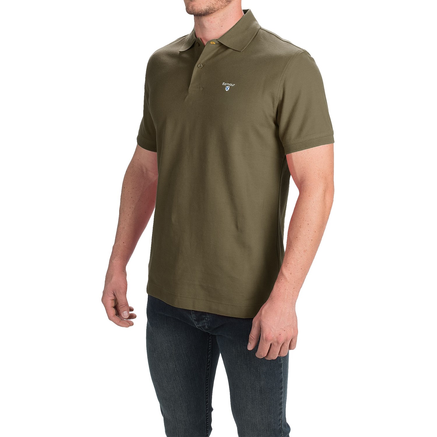 Barbour Sports Polo Shirt - Short Sleeve (For Men)