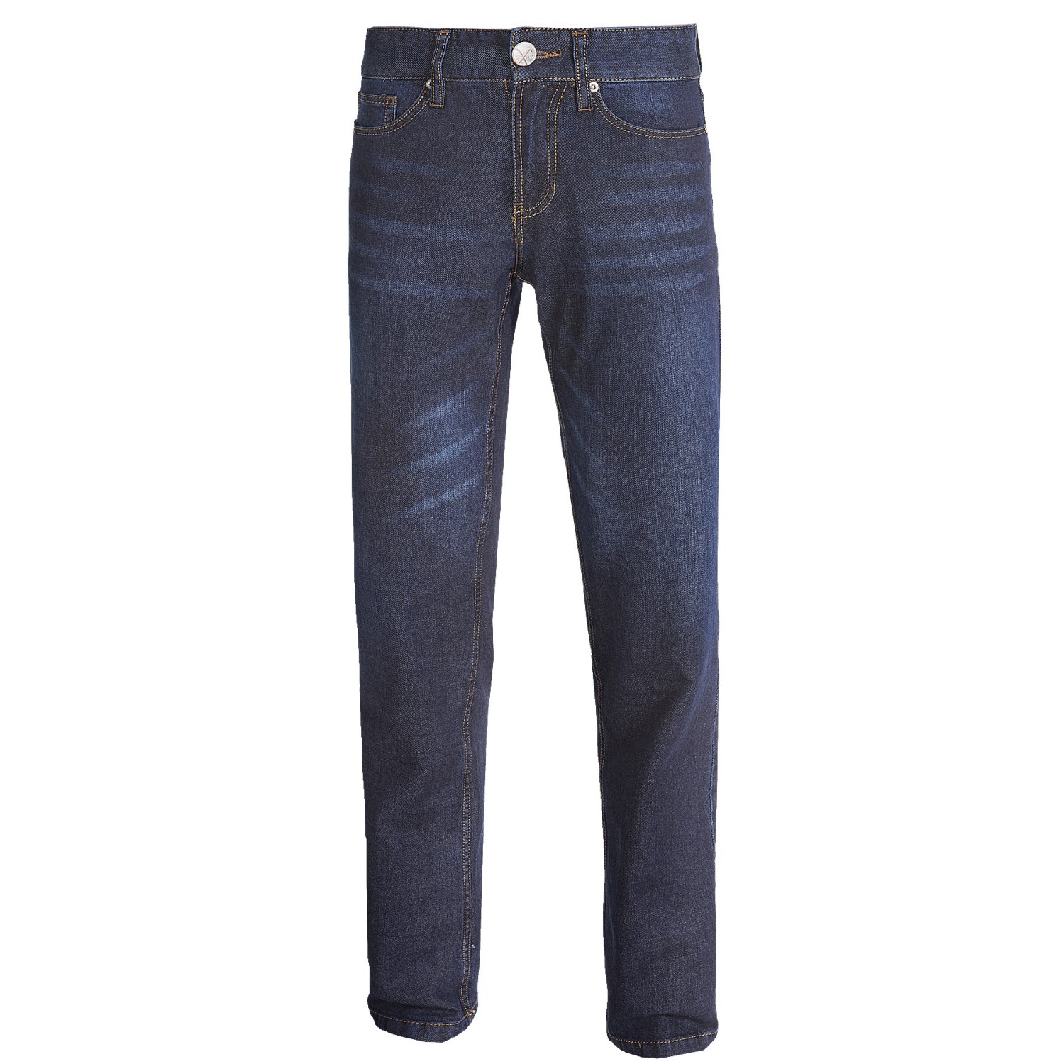 Relaxed Fit Jeans - Straight Leg (For Men)