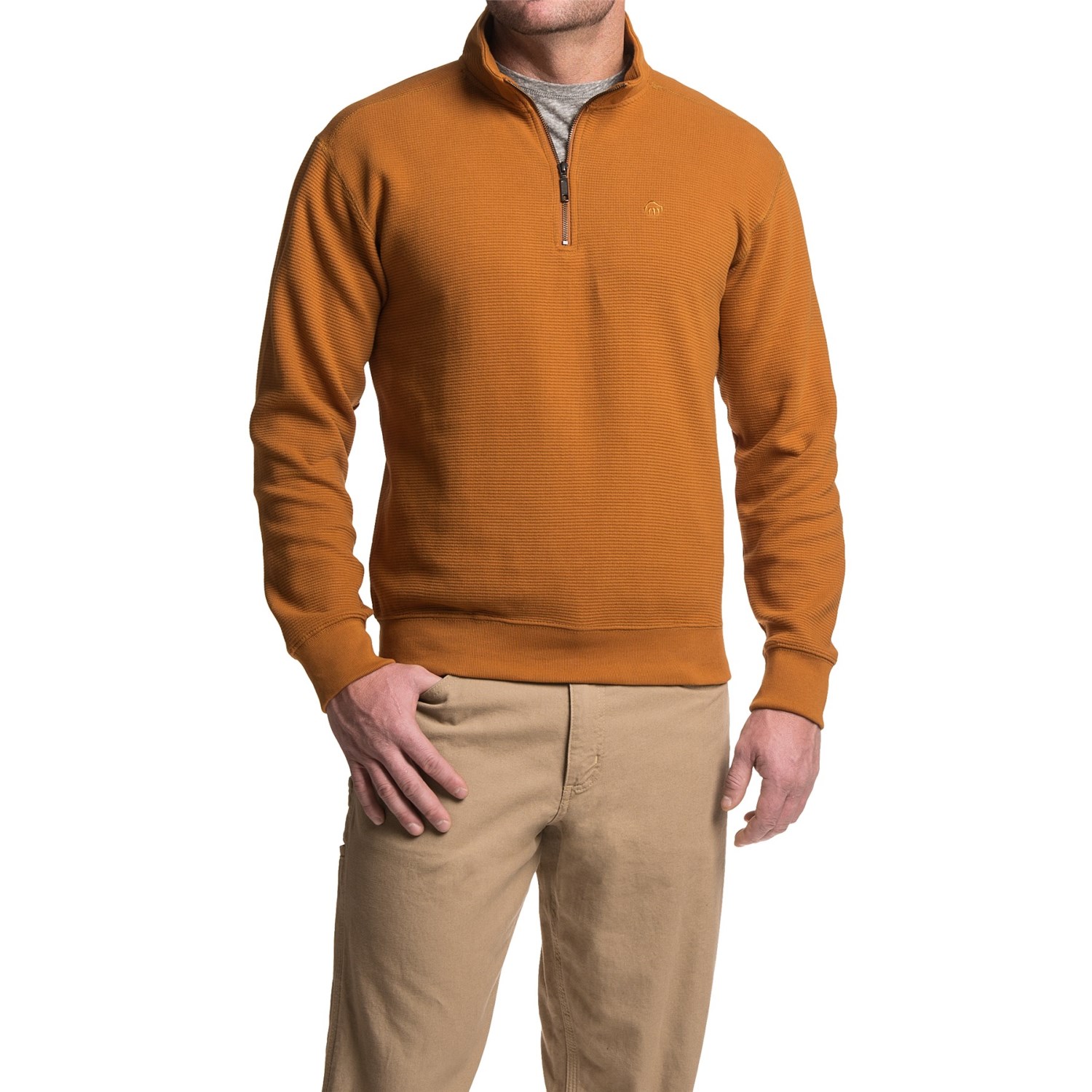 Wolverine Denton Shirt - Zip Neck, Long Sleeve (For Men)