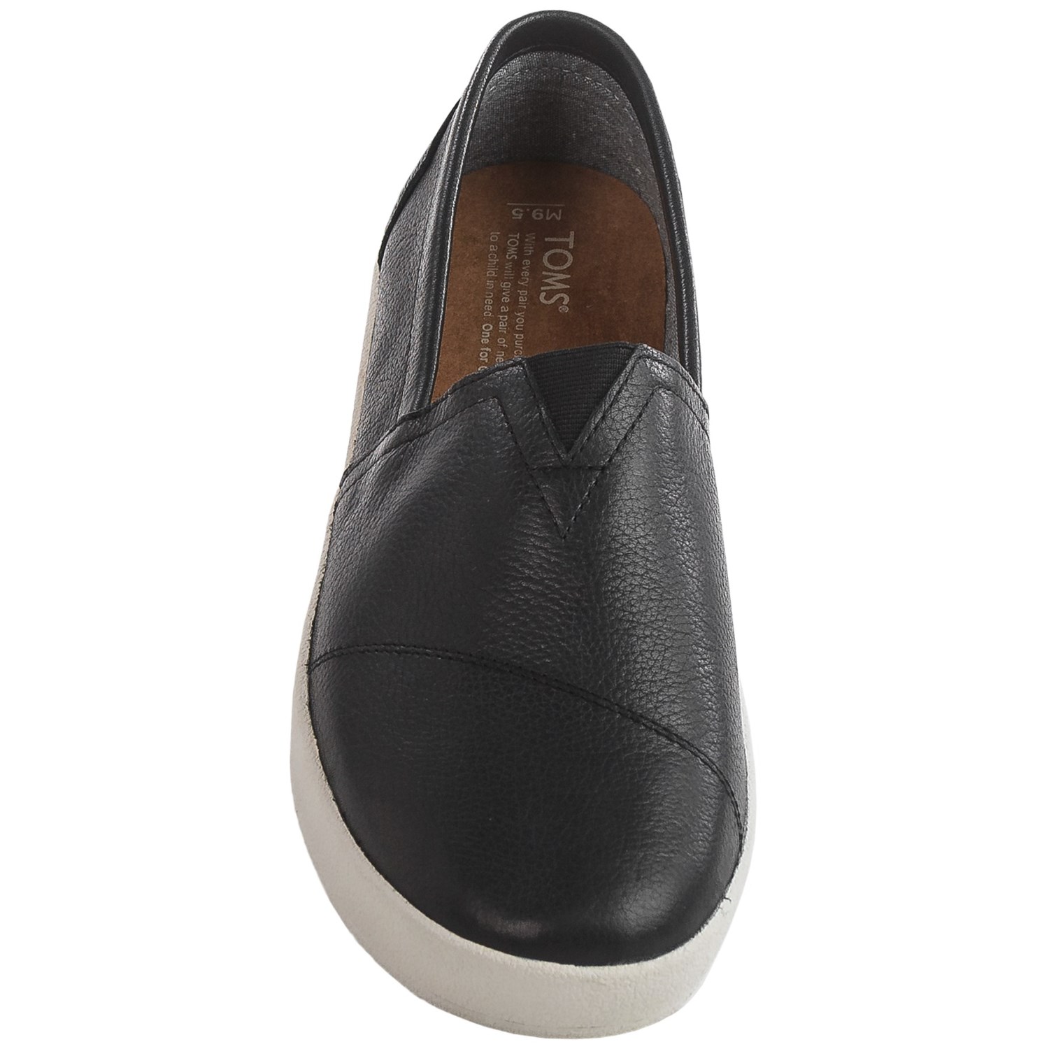 TOMS Avalon Leather Shoes - Slip-Ons (For Men)