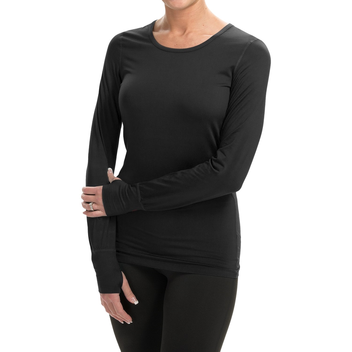 Terramar Body Sensor Base Layer Top - UPF 25+, Long Sleeve (For Women)