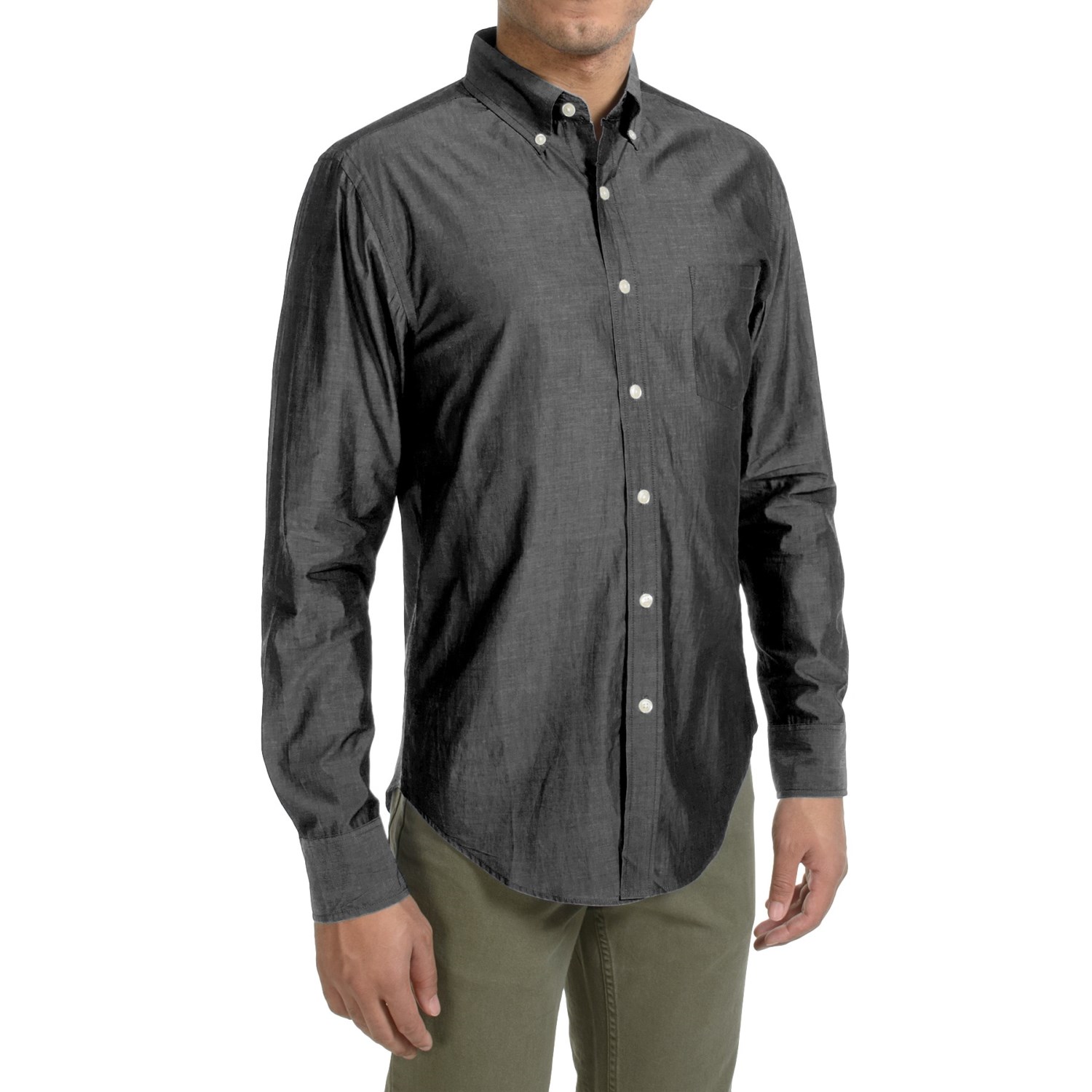 Reed Edward Woven Button Shirt - Slim Fit, Long Sleeve (For Men)