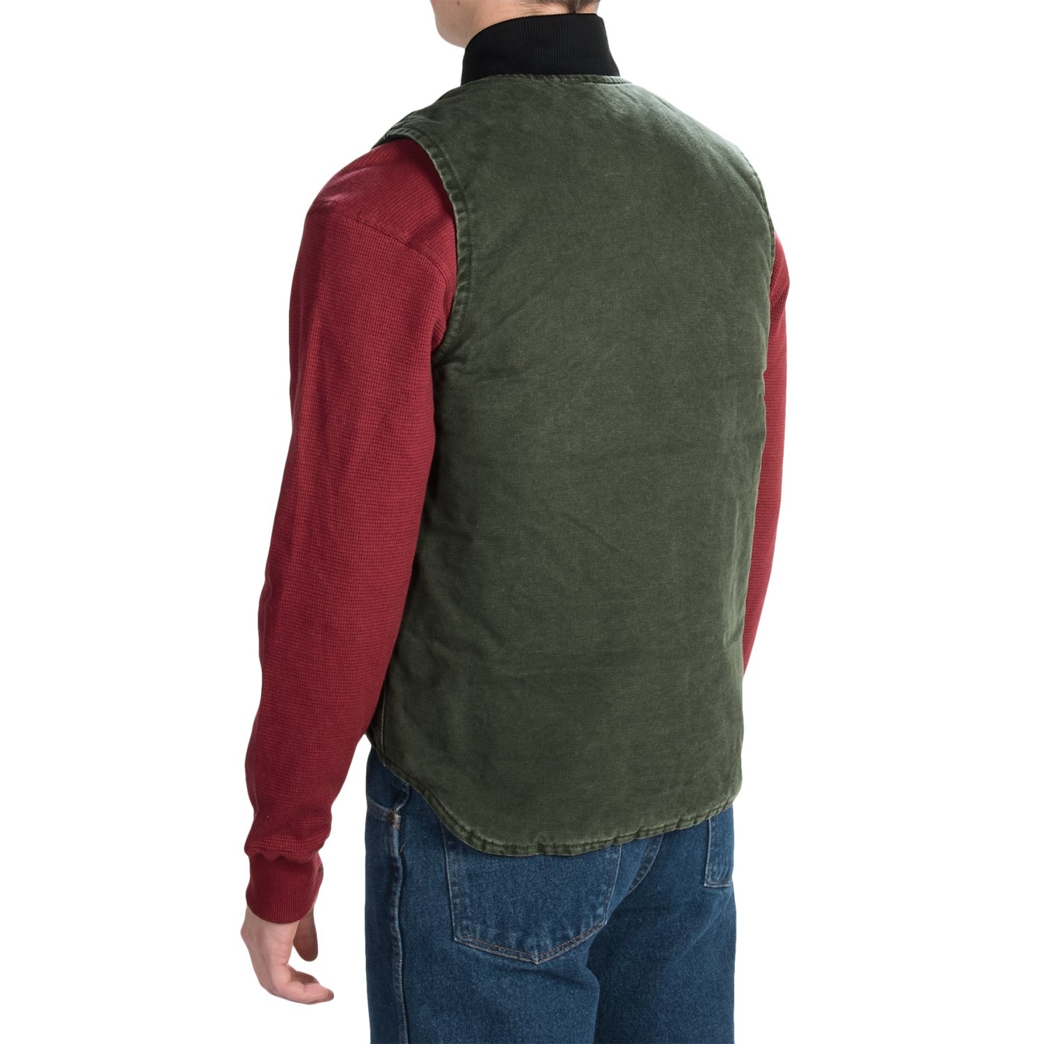 Carhartt Sandstone Duck Vest - Insulated, Factory Seconds (For Men)