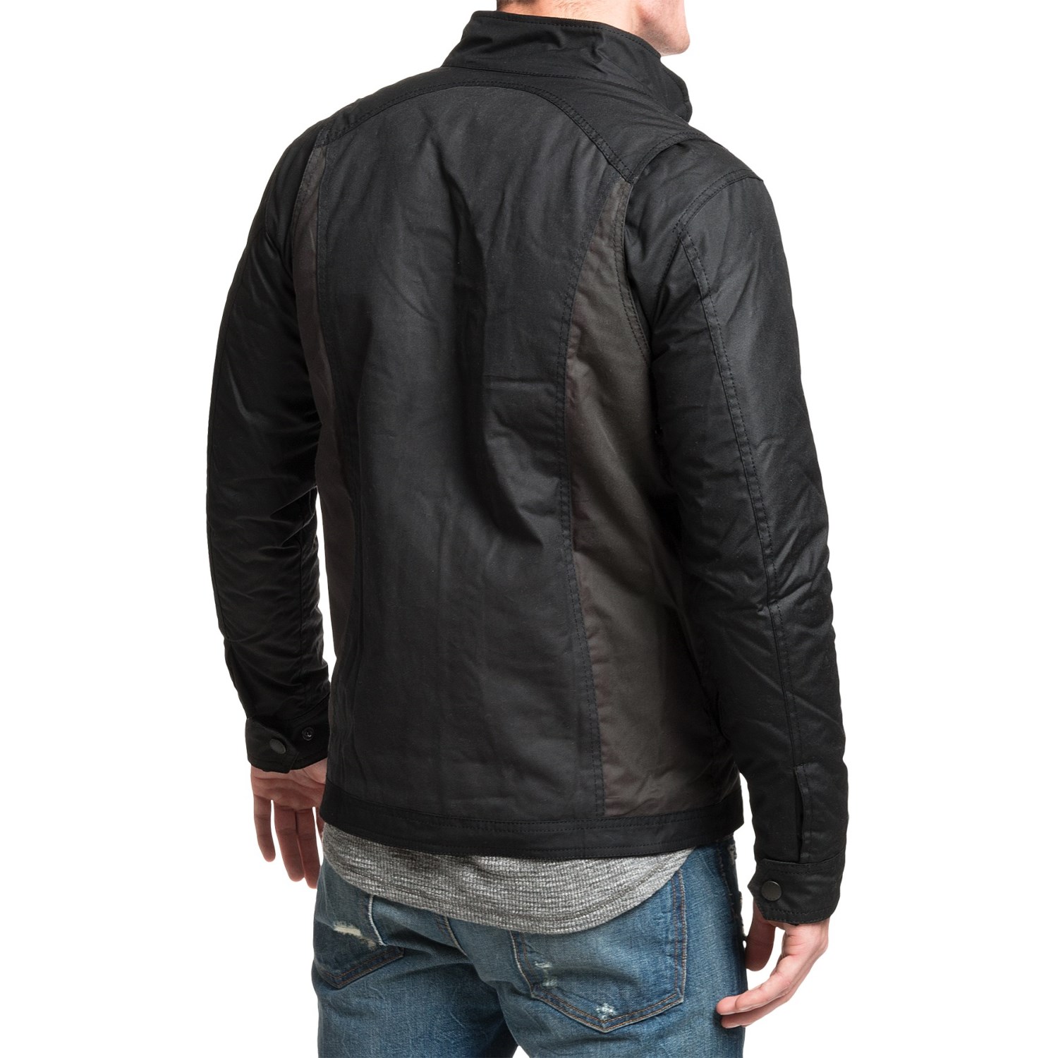 Barbour Kirknasu Waxed-Cotton Jacket (For Men)