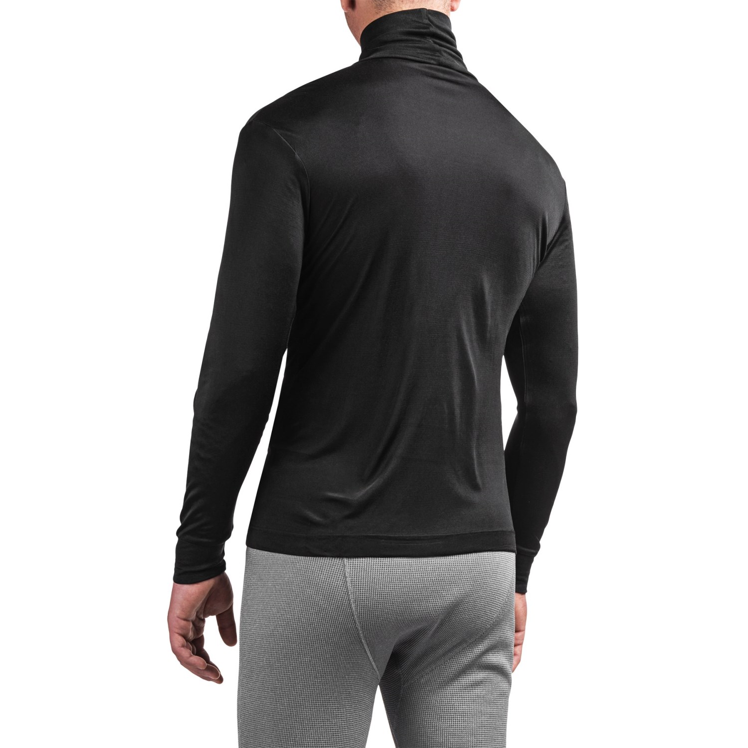 Terramar Silk Interlock Turtleneck - Long Sleeve (For Men)