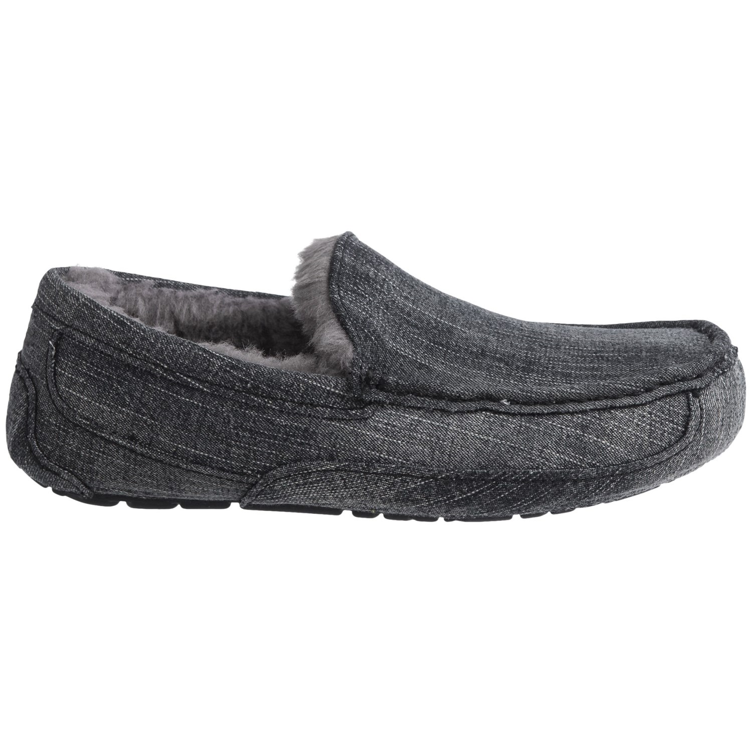 UGG® Australia Ascot Washed Denim Slippers (For Men)