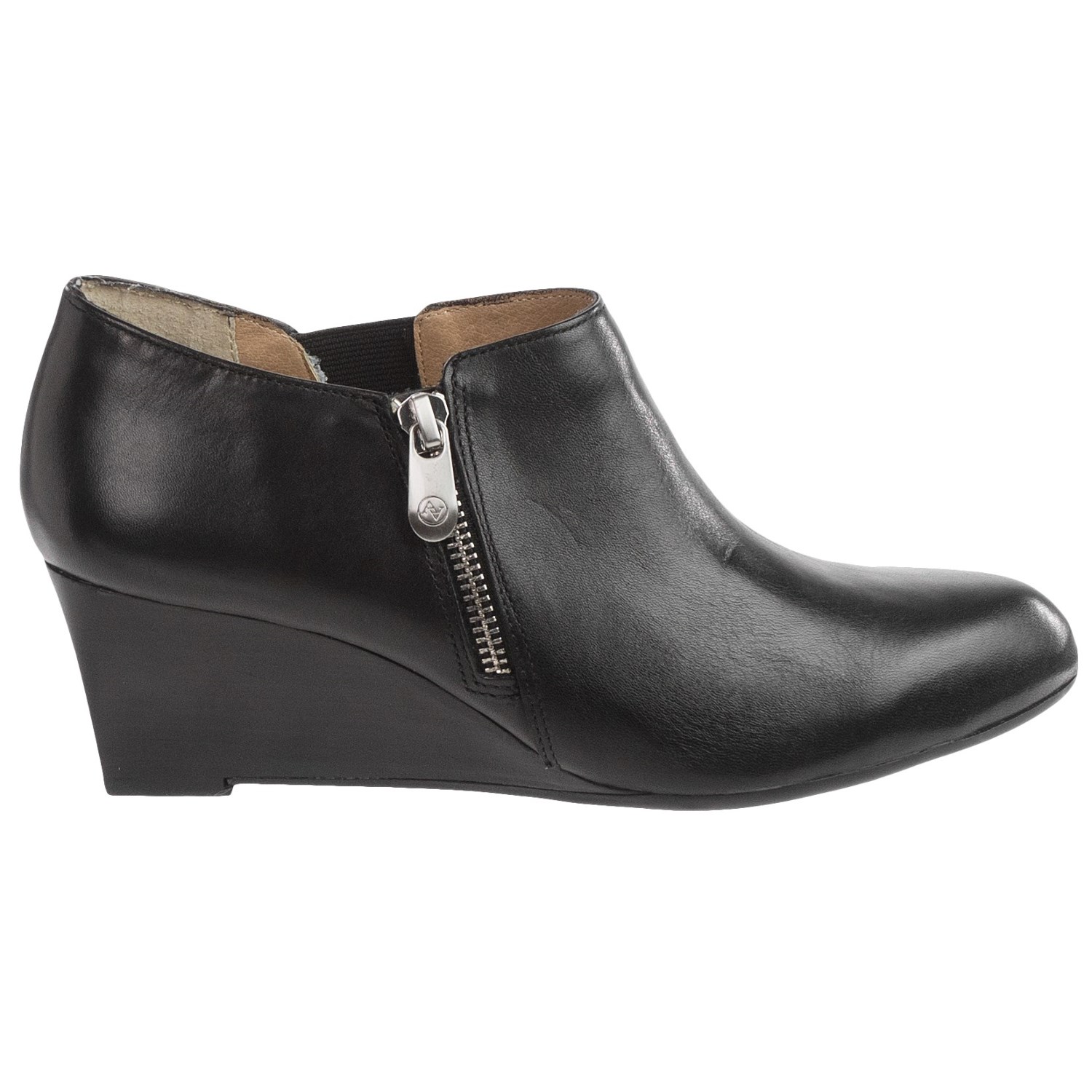 Adrienne Vittadini Midge Wedge Boots - Leather (For Women)