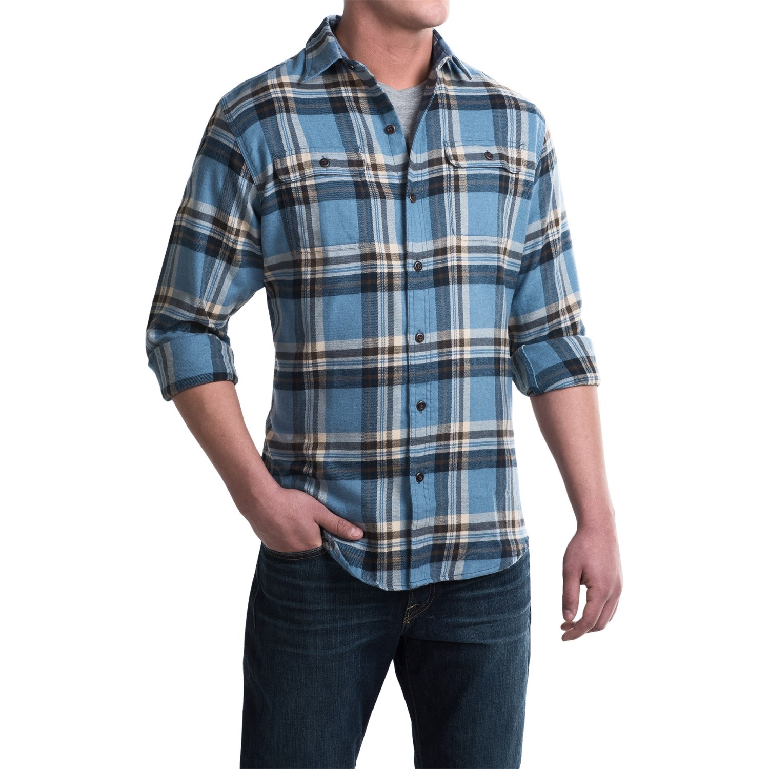 G.H. Bass & Co. Grafton Lodge Plaid Shirt - Long Sleeve (For Men)