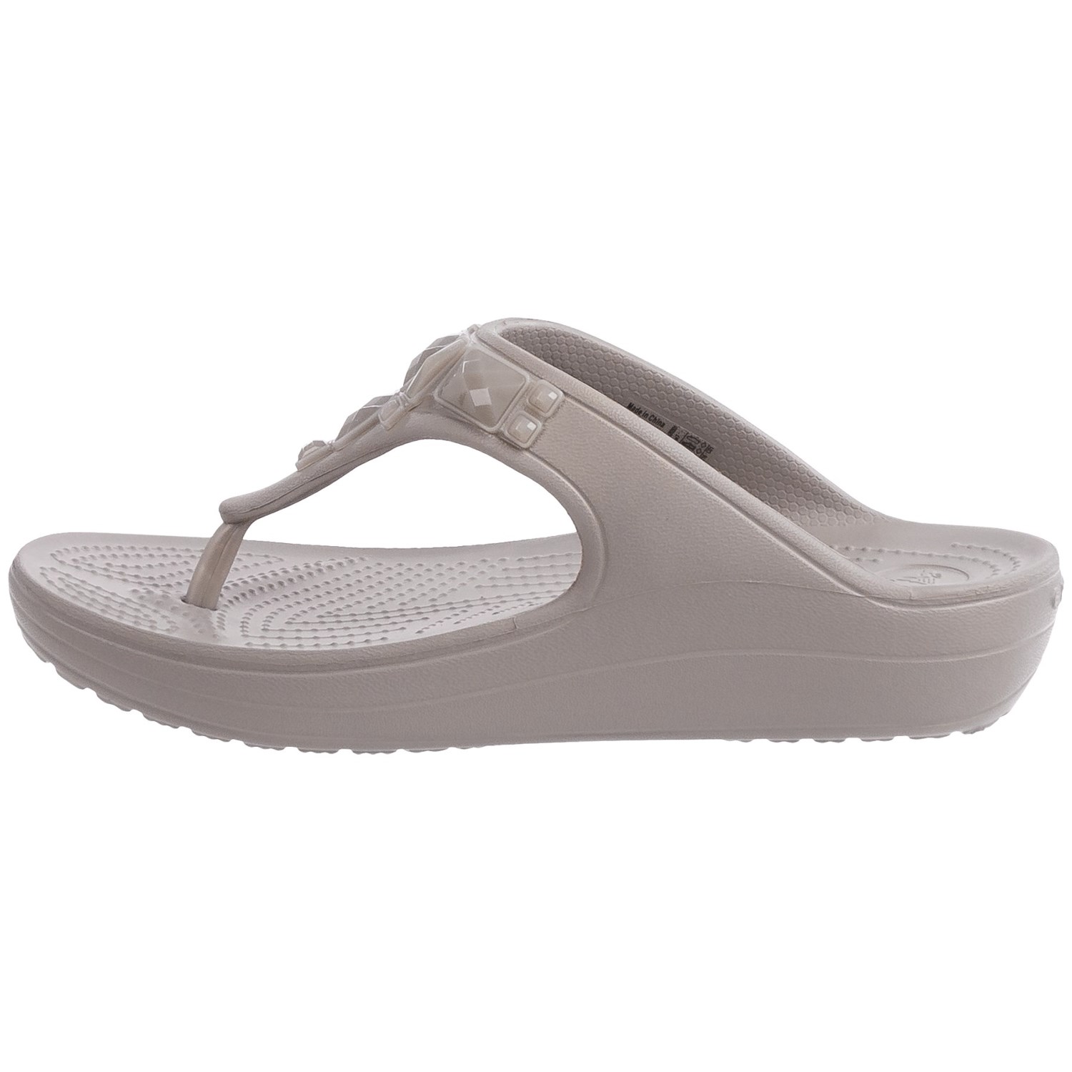 Crocs Sloane Crystal Flip-Flops (For Women)