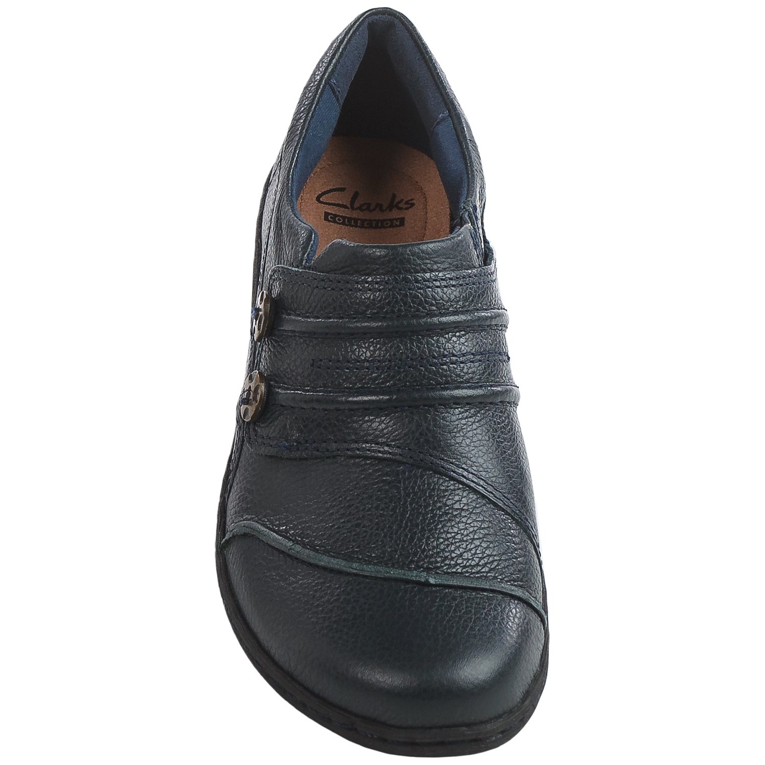 Clarks Fianna Still Shoes - Leather, Slip-Ons (For Women)