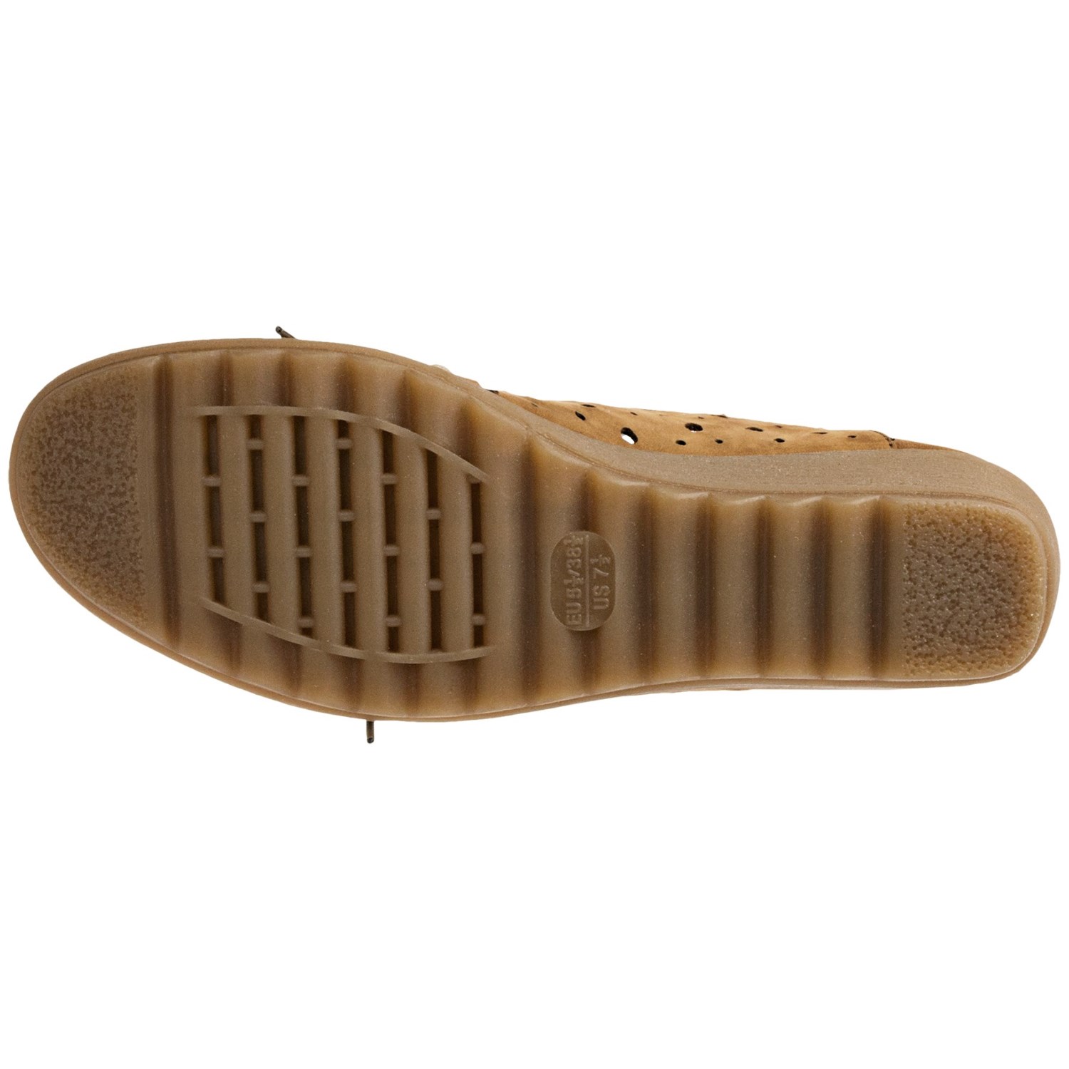 The Flexx Run Crazy Wedge Lace Shoes - Nubuck (For Women)